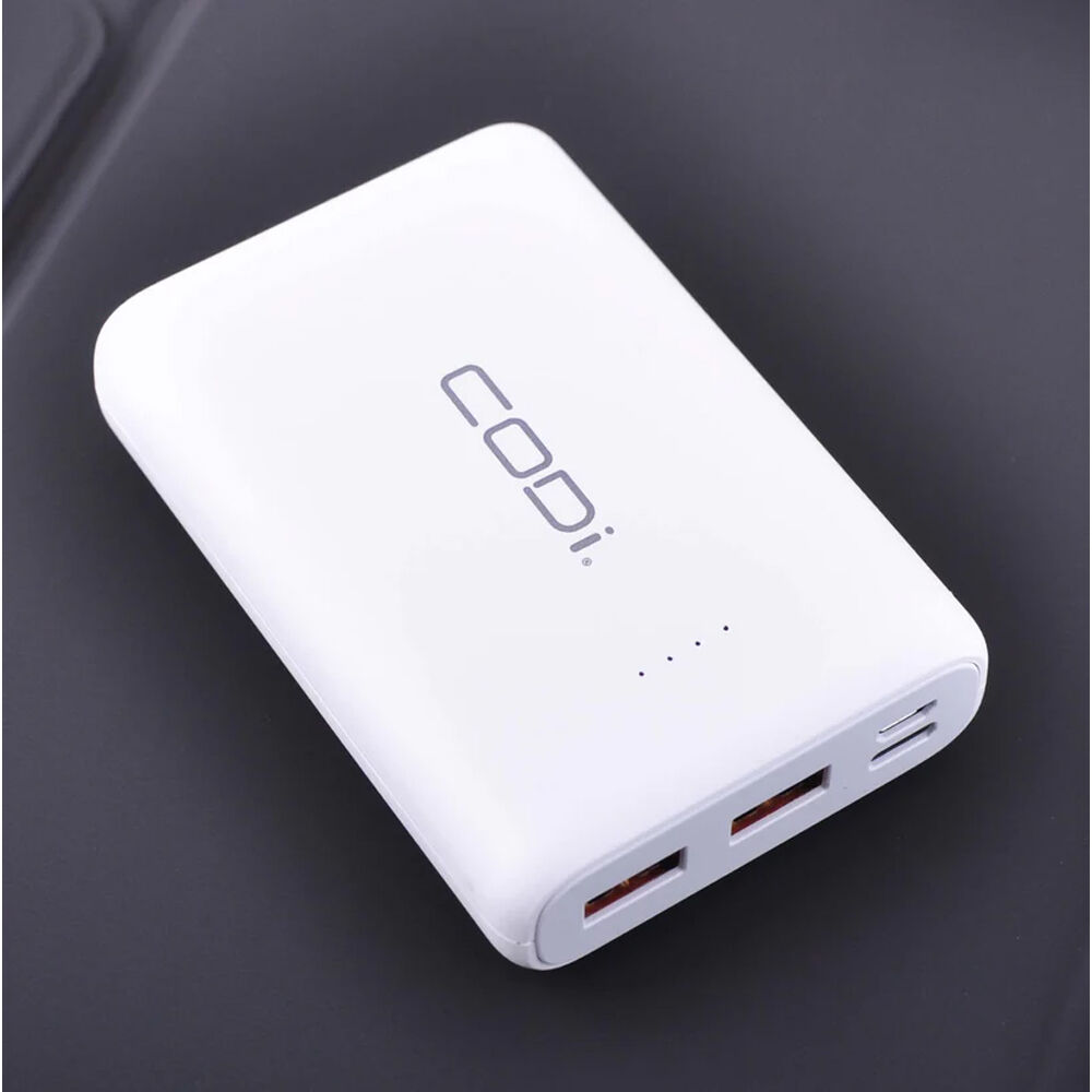 CODI 10000 MAH POWERBANK W QC TYPE C  DUAL USB A QC OUTPUTS — view 4