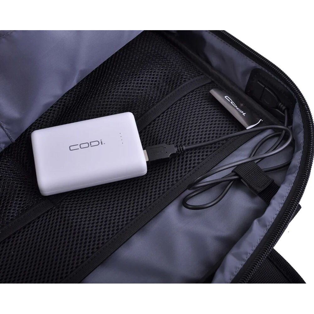 CODI 10000 MAH POWERBANK W QC TYPE C  DUAL USB A QC OUTPUTS — view 5