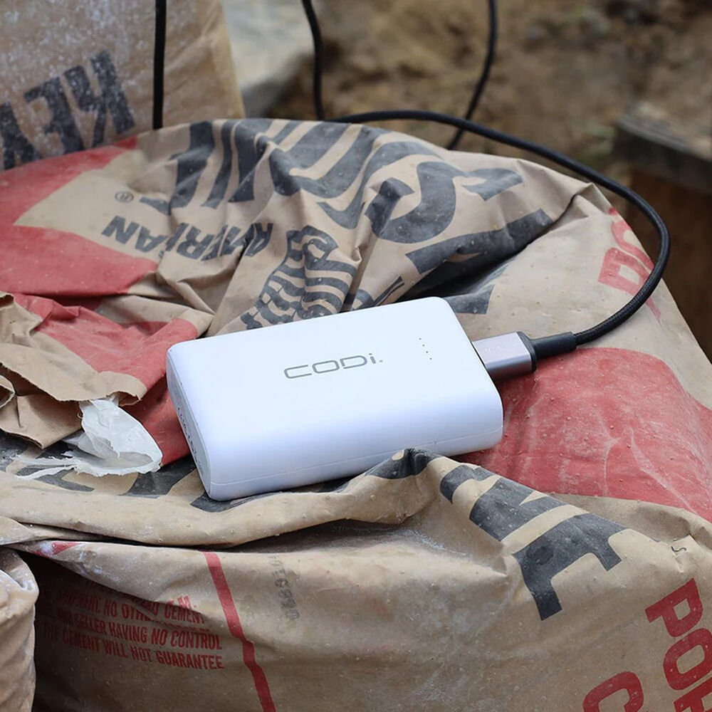CODI 10000 MAH POWERBANK W QC TYPE C  DUAL USB A QC OUTPUTS — view 6