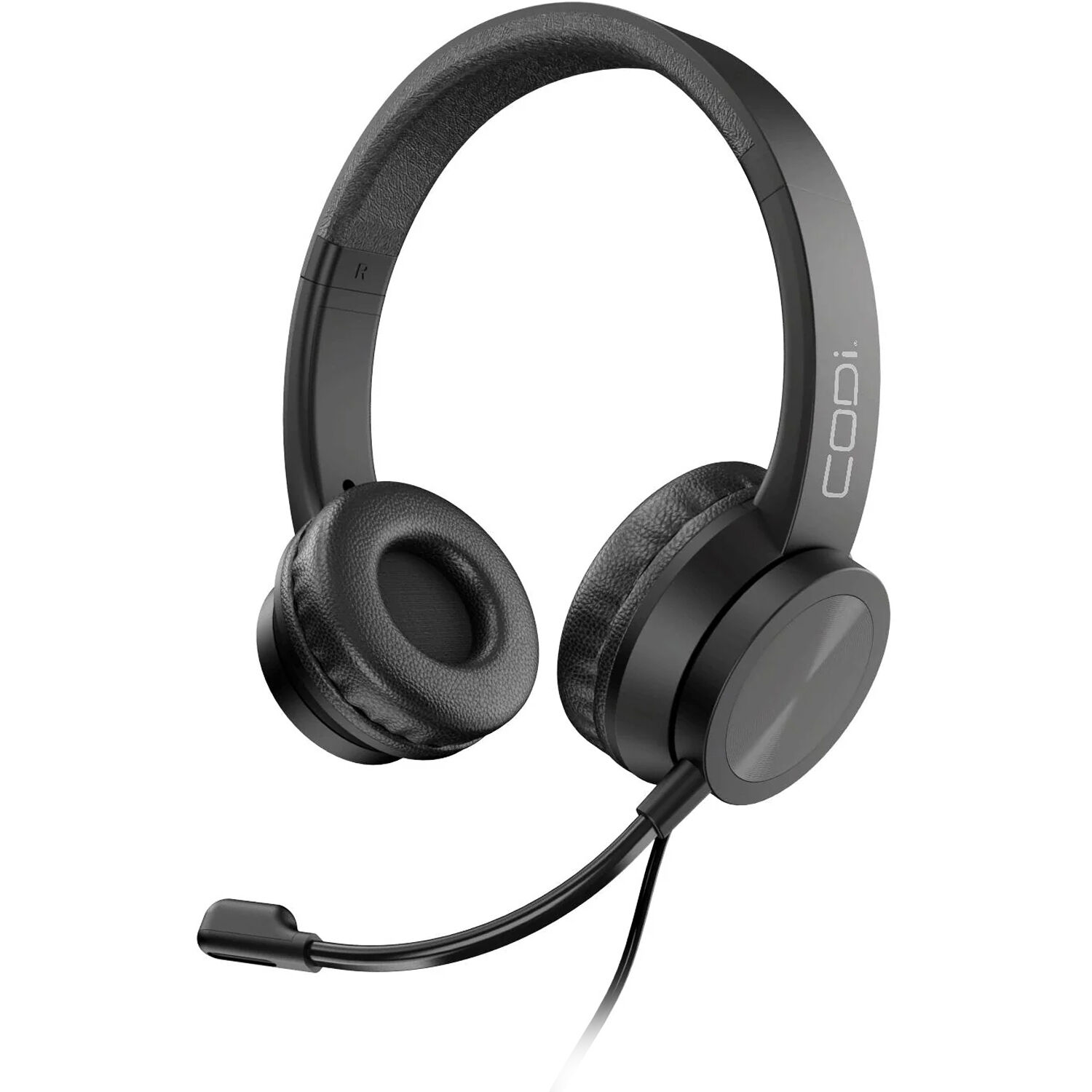 CODI NOISE CANCELLING USB-A HEADSET PIVOTING BOOM MIC VOLUME CONTROL — view 2