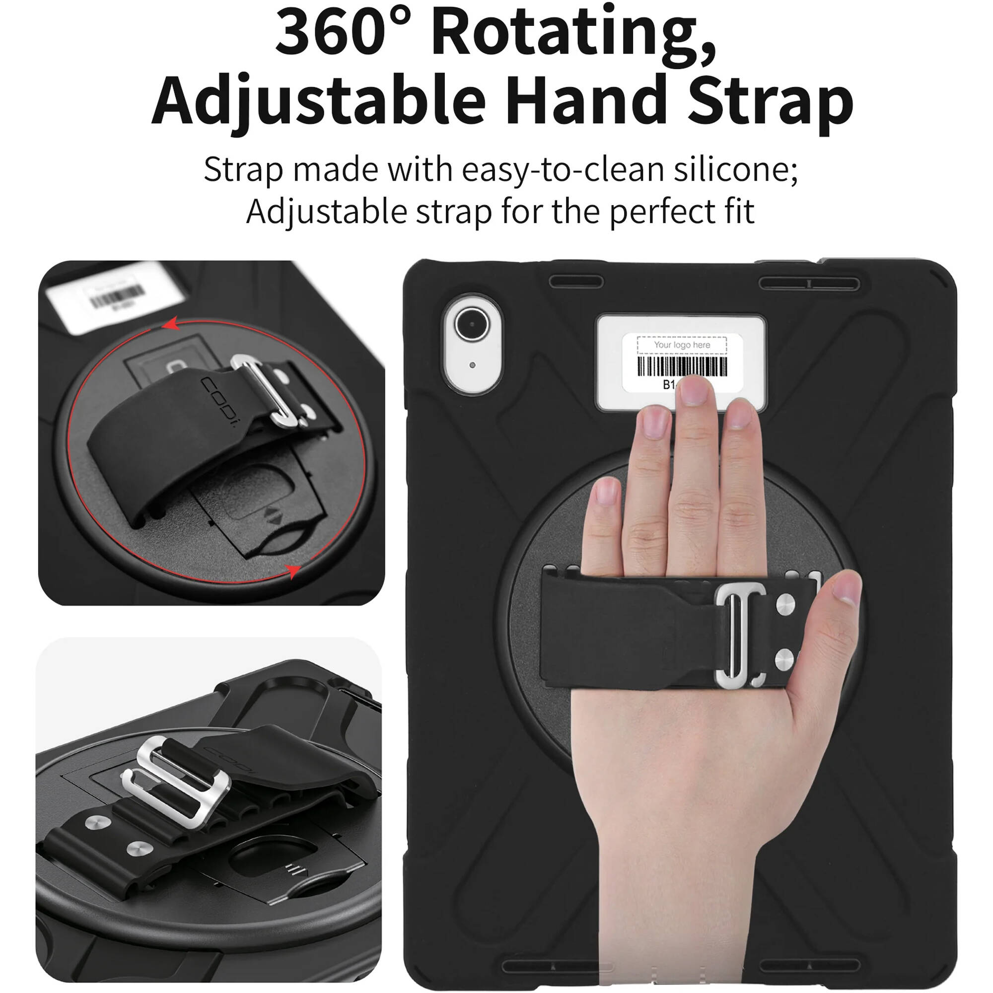 CODi rugged case for iPad 10.9 in Gen 10 and iPad A16 — view 6