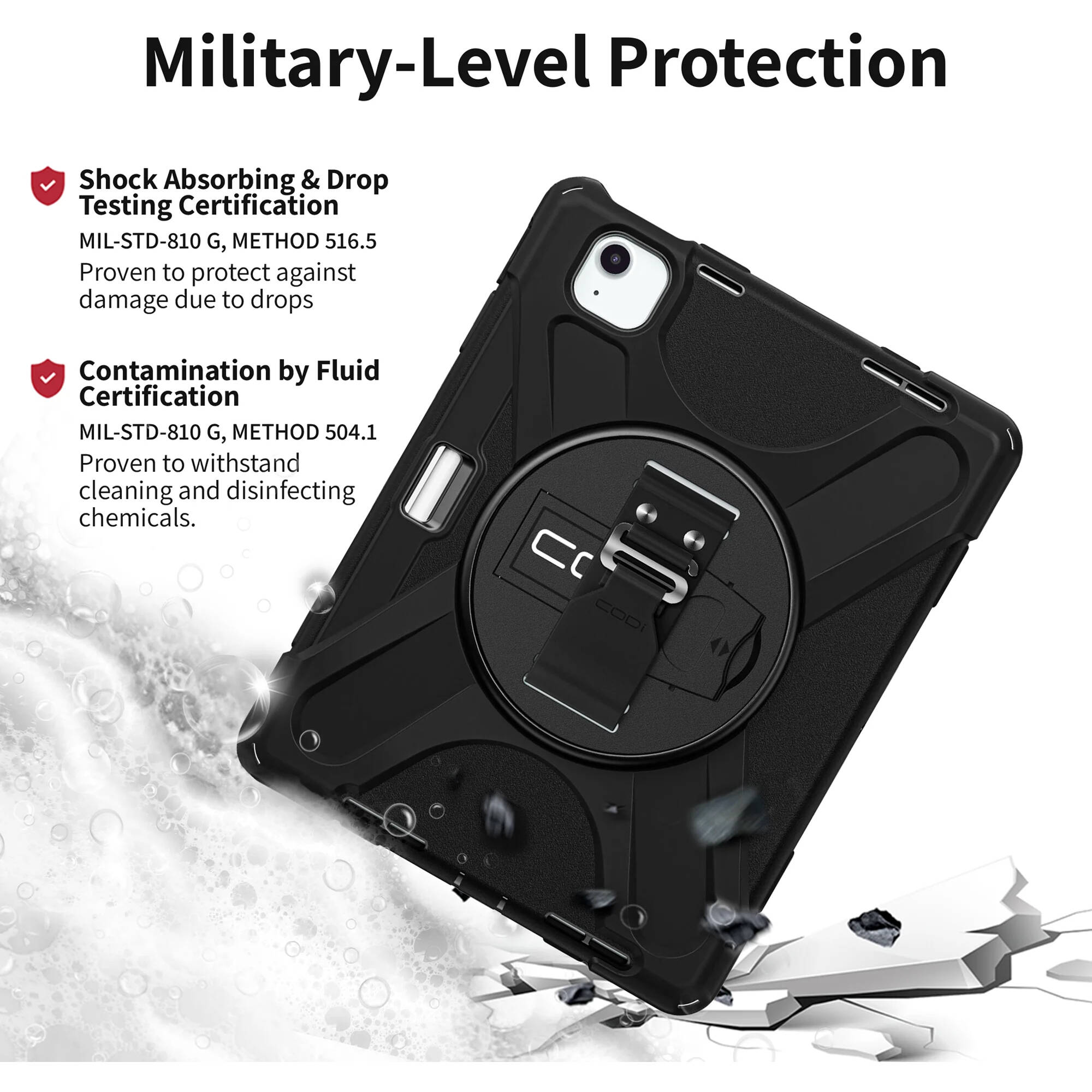 CODi rugged case for iPad Air 11-inch M2/M3 and iPad Pro 11-inch tablets — view 7
