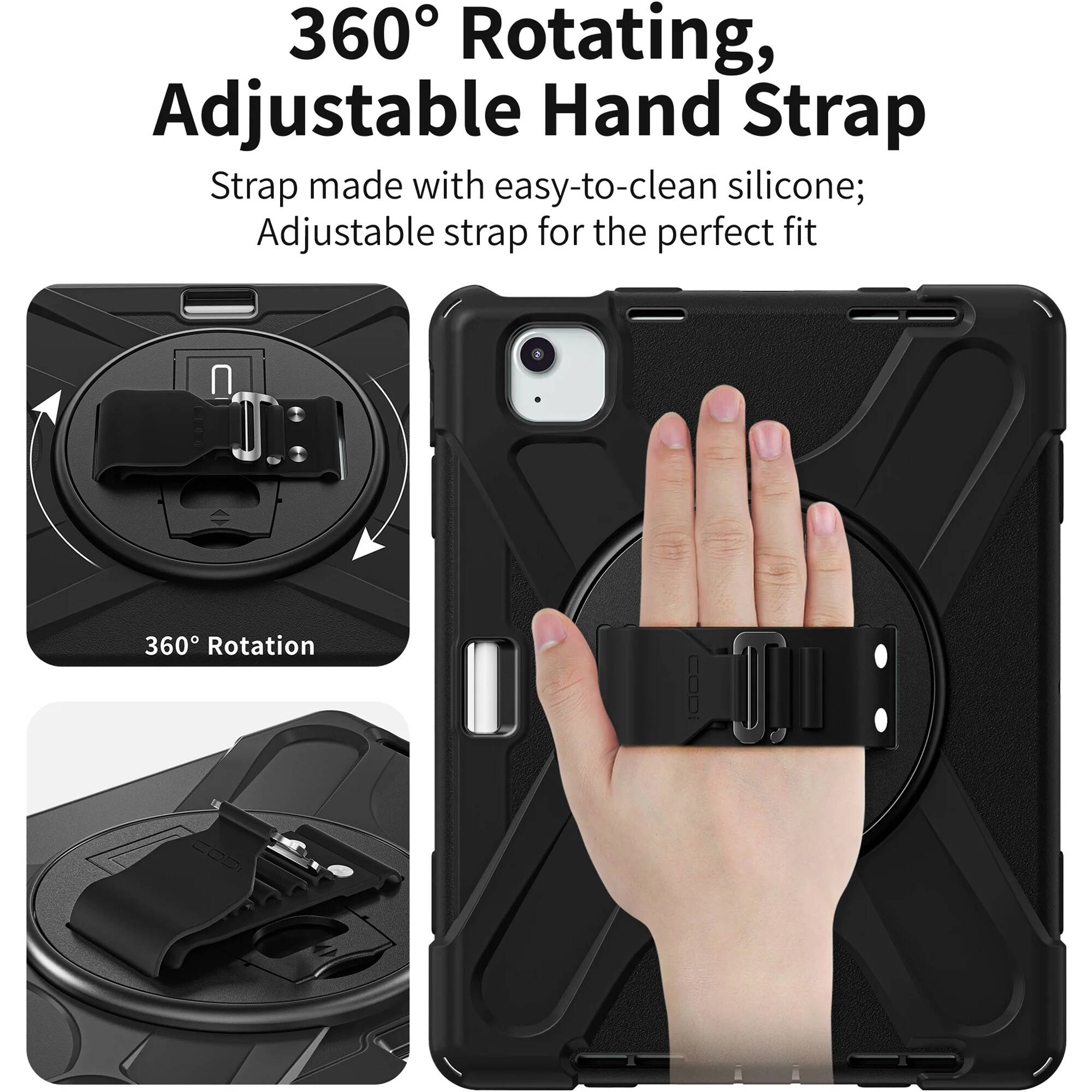 CODi rugged case for iPad Air 11-inch M2/M3 and iPad Pro 11-inch tablets — view 9