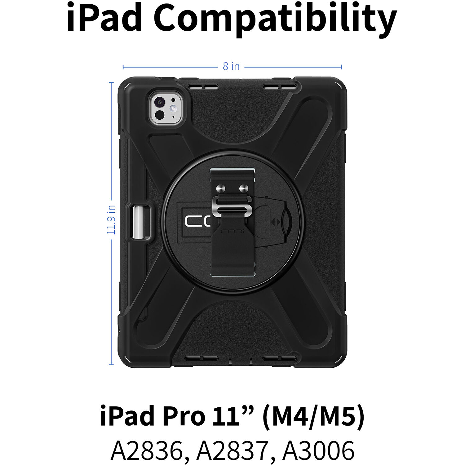 CODi rugged case for iPad Pro 11-inch M4 Gen 5 2024 — view 9