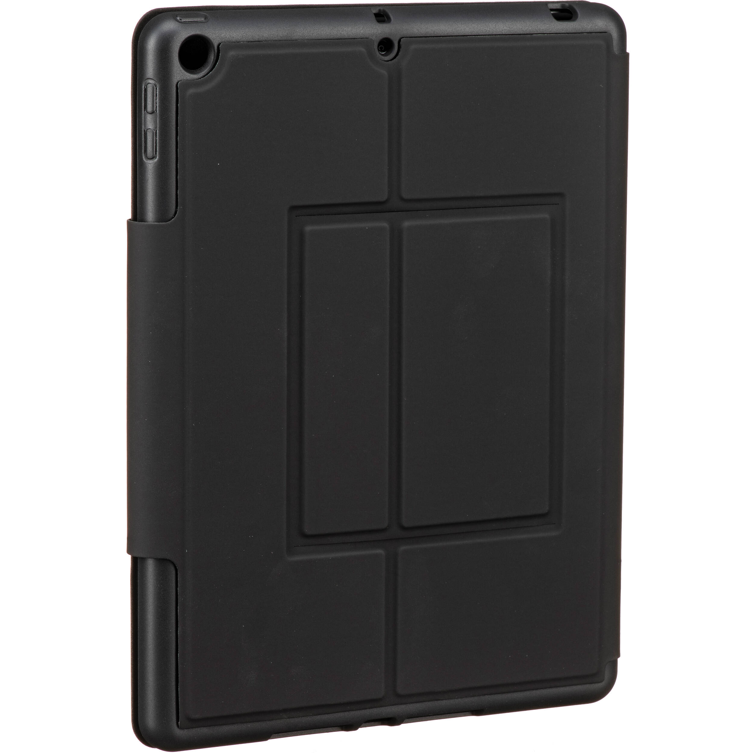 Black CODi BT folio keyboard case for iPad 10.2 in, compatible with iPad 7th and 8th generation — view 3
