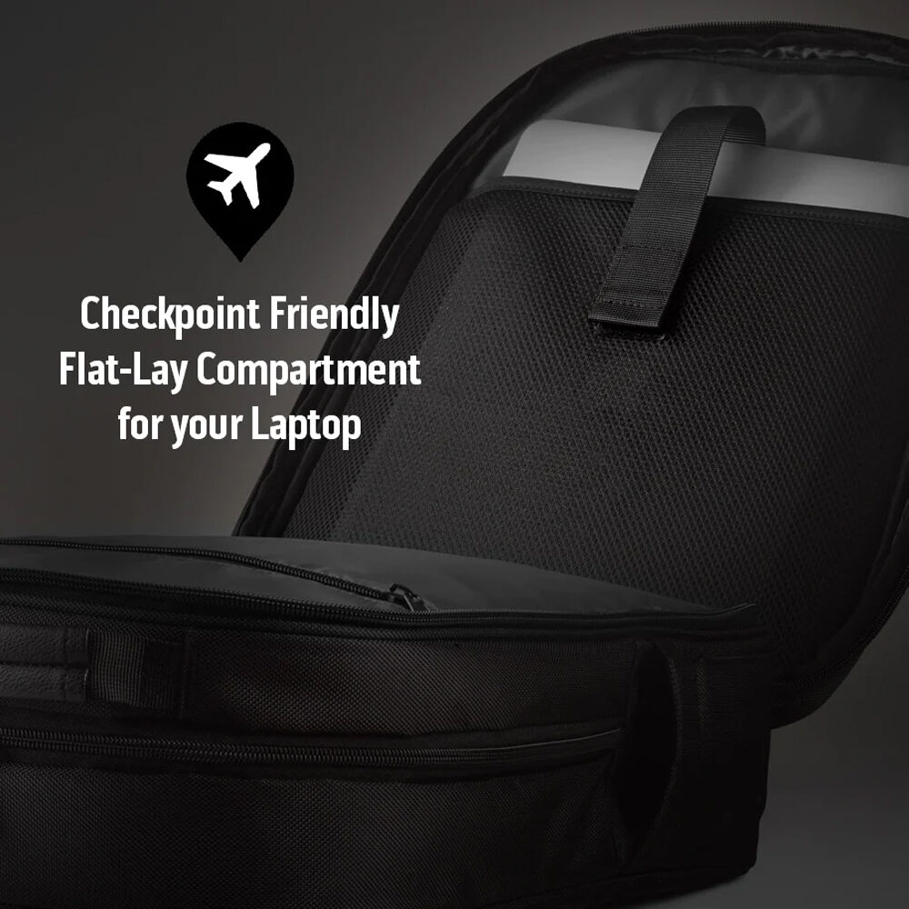 CODI FORTIS EXECUTIVE BACKPACK 15.6 BLACK BUILT IN USB CHARGING PORT — view 13