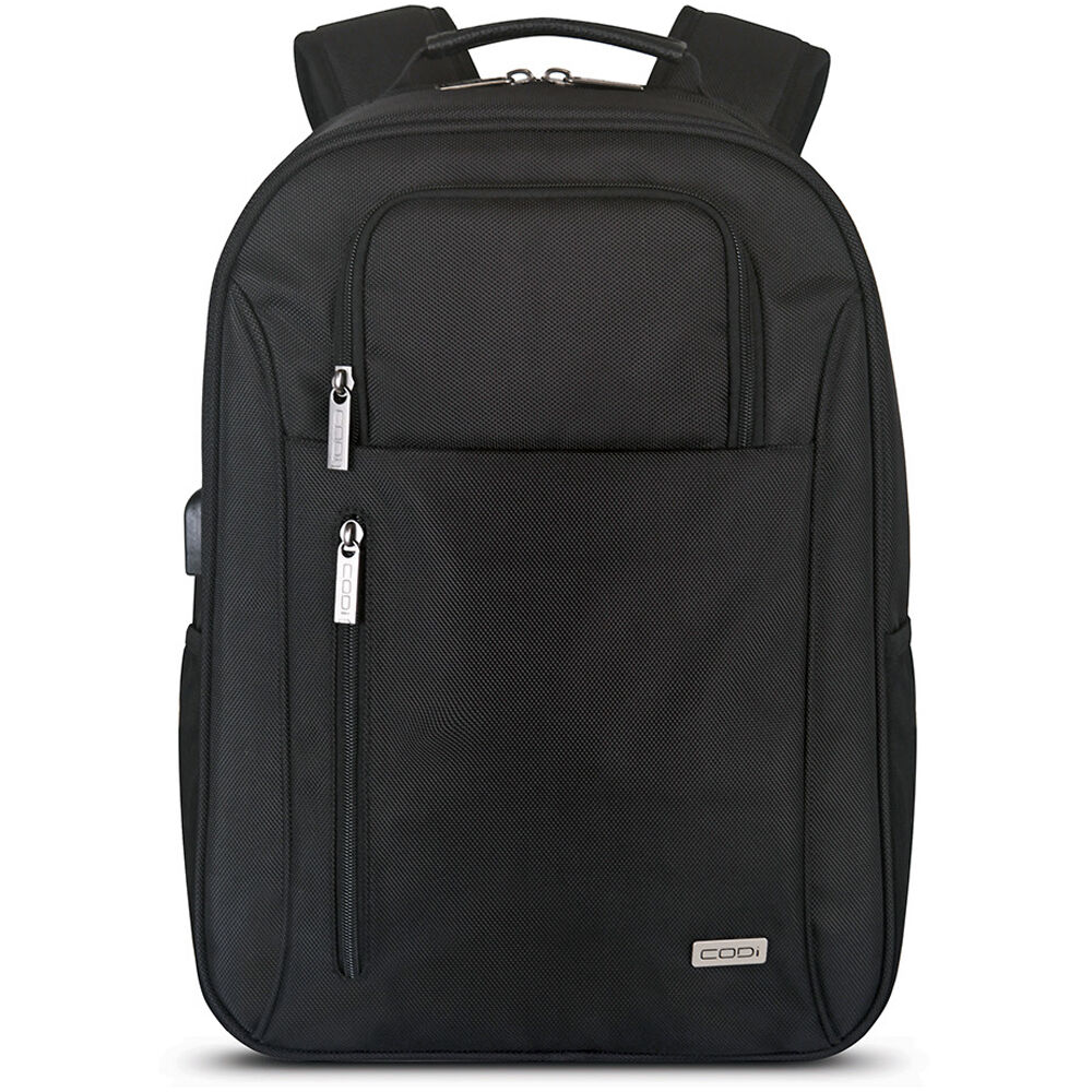 CODI FORTIS EXECUTIVE BACKPACK 15.6 BLACK BUILT IN USB CHARGING PORT — view 2
