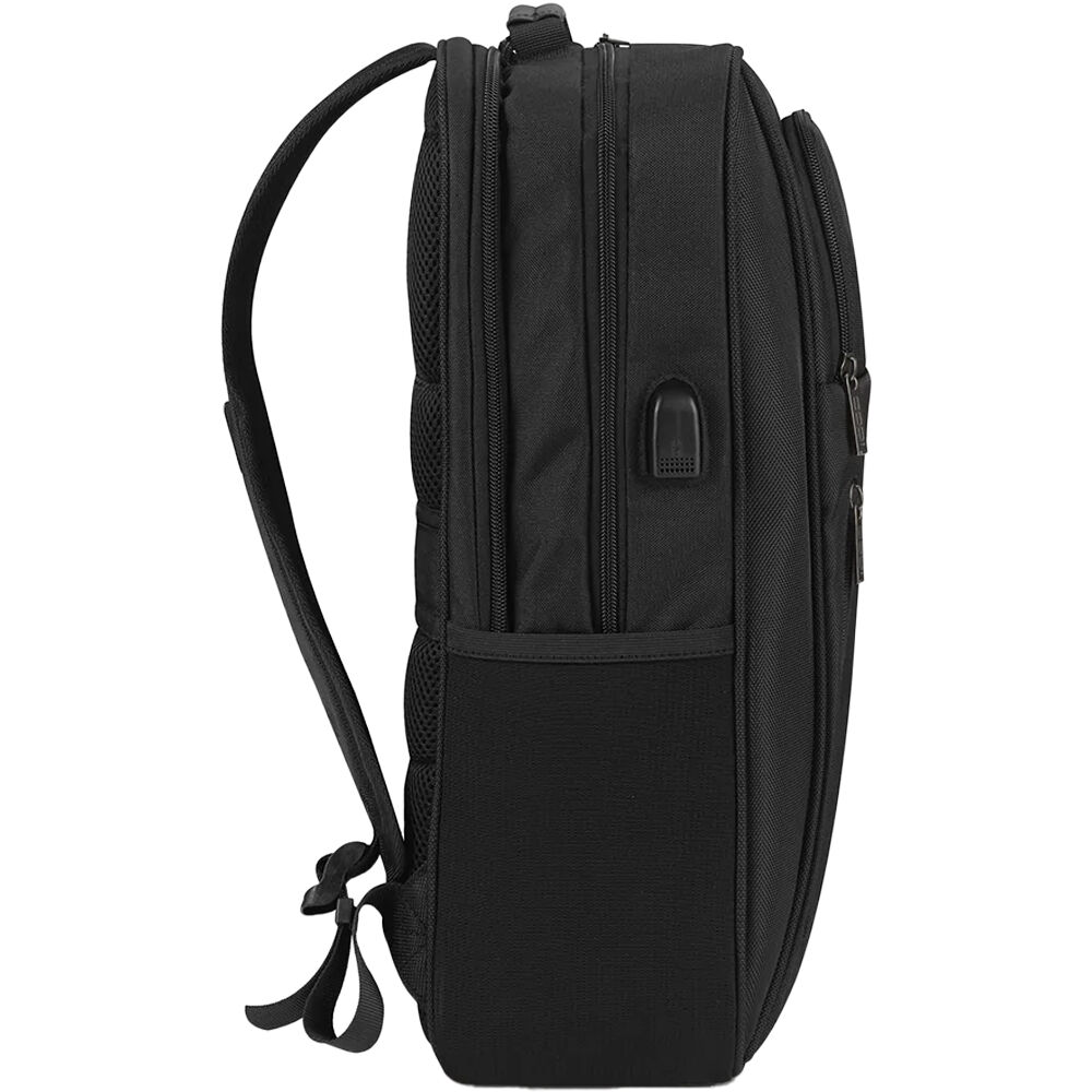 CODI 17.3IN BLACK MAGNA  BACKPACK W/ EXTERIOR USB CHARGING PORT — view 3