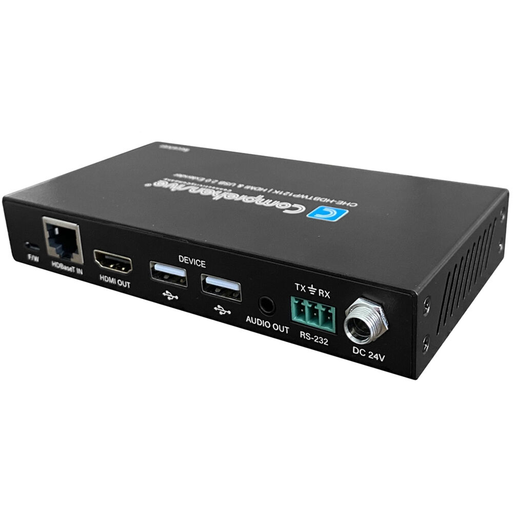 Comprehensive Connectivity CHE-HDBTWP121K HDBaseT 4K HDMI USB 2.0 audio wall plate extender kit — view 4