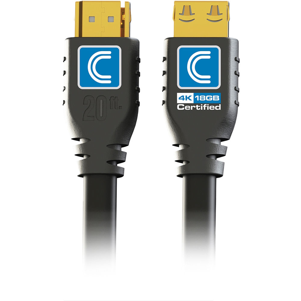 COMPREHENSIVE CONNECTIVITY COMPANY 6FT 4K HDMI CABL W PROGRIP BLK PRO AV/IT SERIES LIFETIME WARR — view 2