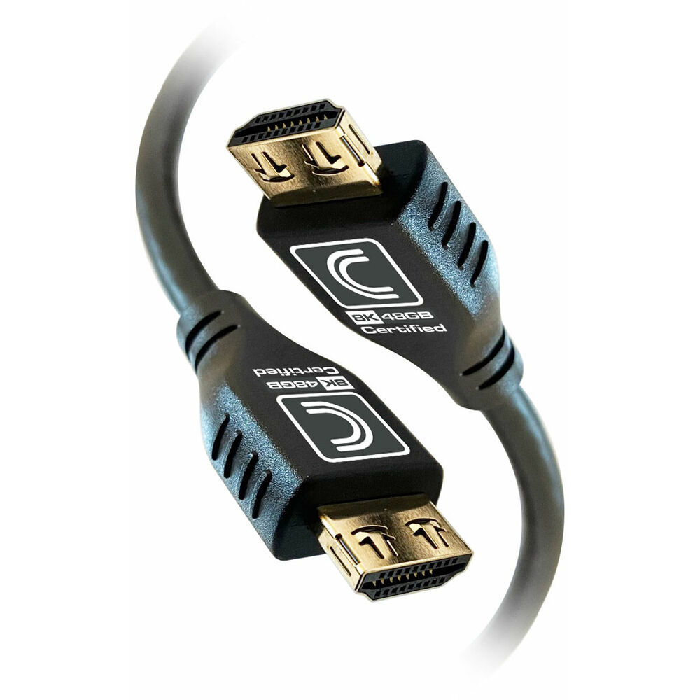 COMPREHENSIVE CONNECTIVITY COMPANY 3FT MICROFLEX 48G 8K HDMI CABLE JET BLACK PROGRIP HDMI — view 2