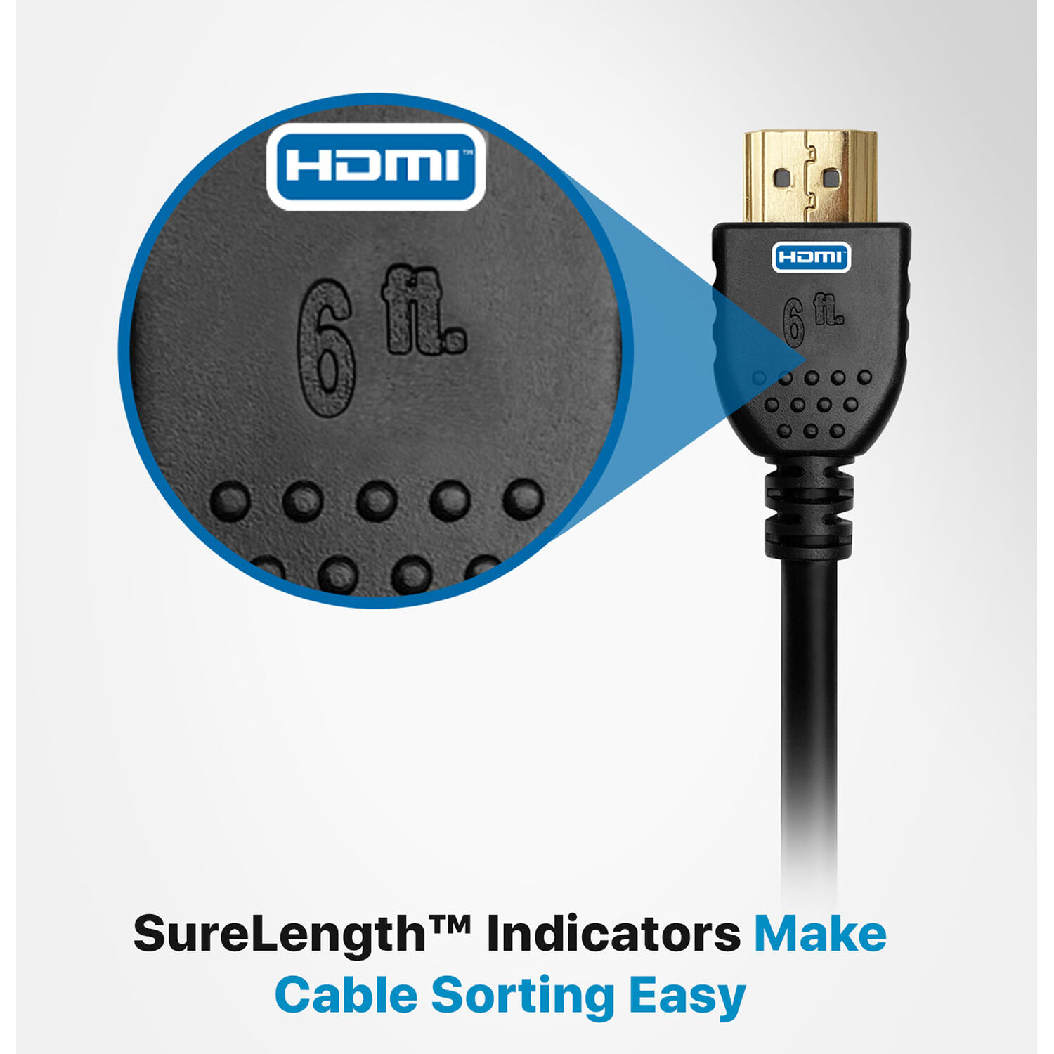 COMPREHENSIVE CONNECTIVITY COMPANY 6FT HDMI 18G CBL PRO AV/IT INTEGRATOR SERIES NANOFLEX LT WARR — view 5
