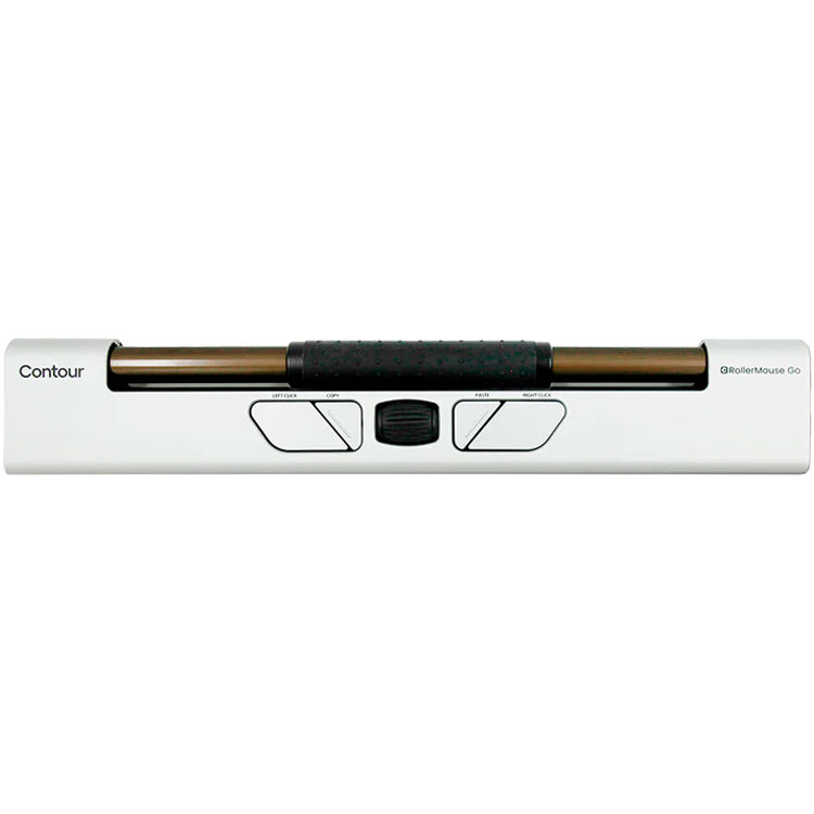 Contour RollerMouse Go Mobile wireless ergonomic pointing device for centered cursor control — view 2