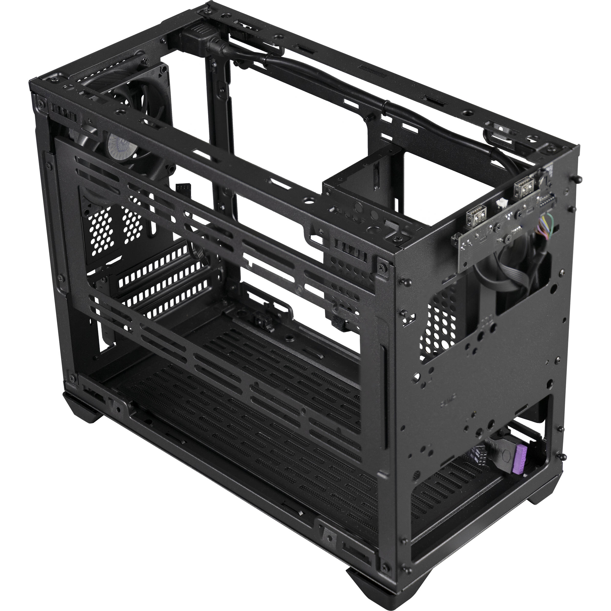 Cooler Master NR200 small form factor PC case with vented and tempered glass side panel options — view 13