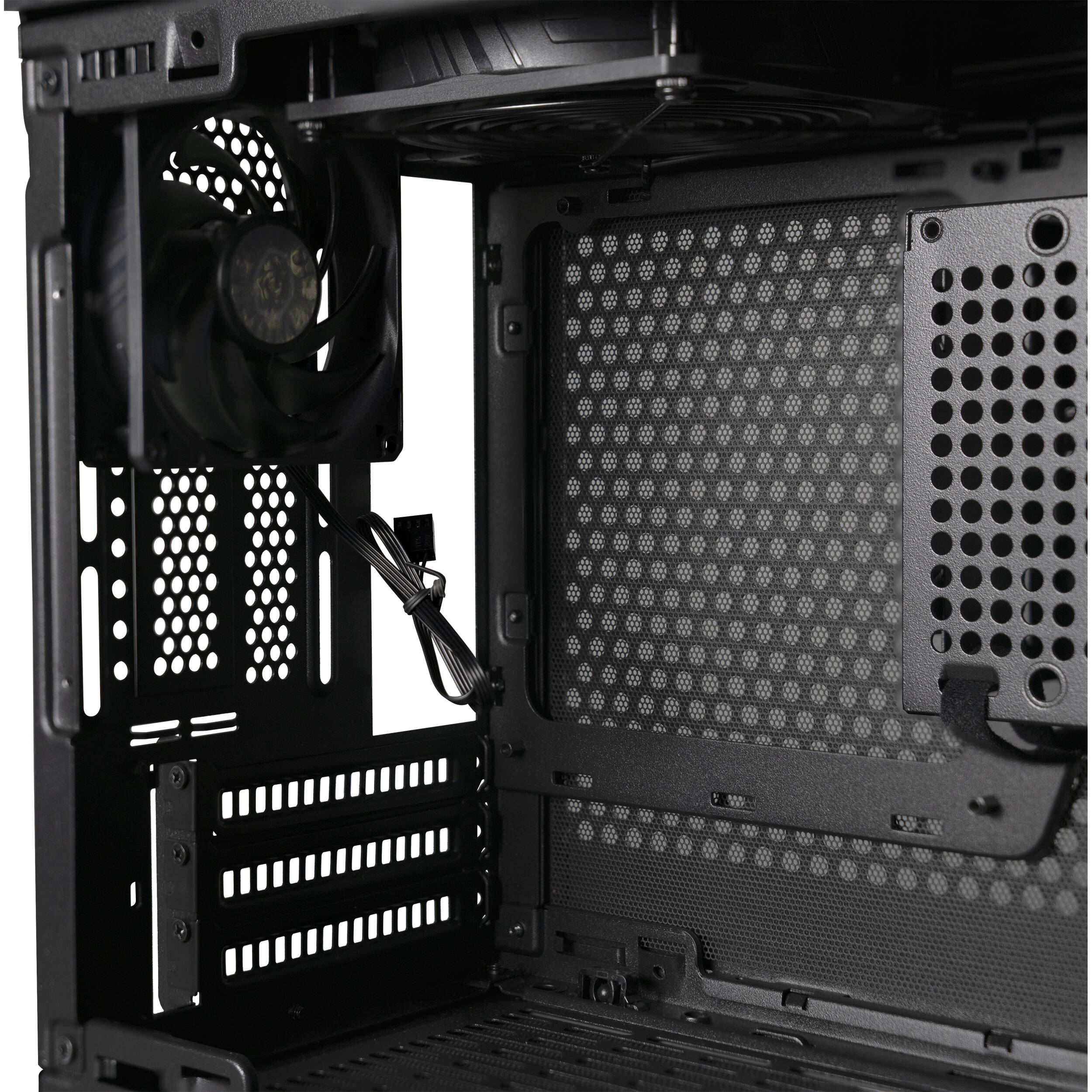 Cooler Master NR200 small form factor PC case with vented and tempered glass side panel options — view 14