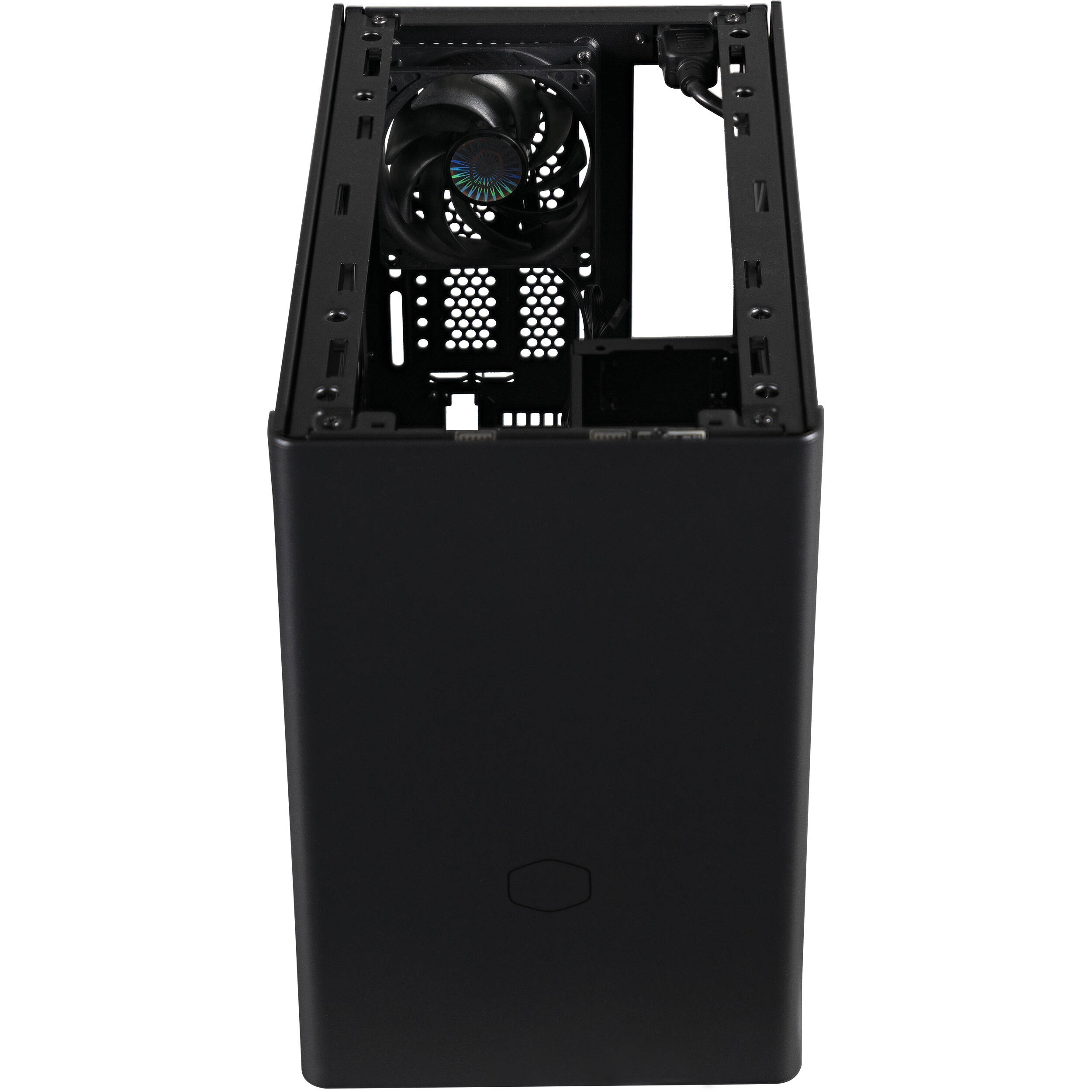 Cooler Master NR200 small form factor PC case with vented and tempered glass side panel options — view 9
