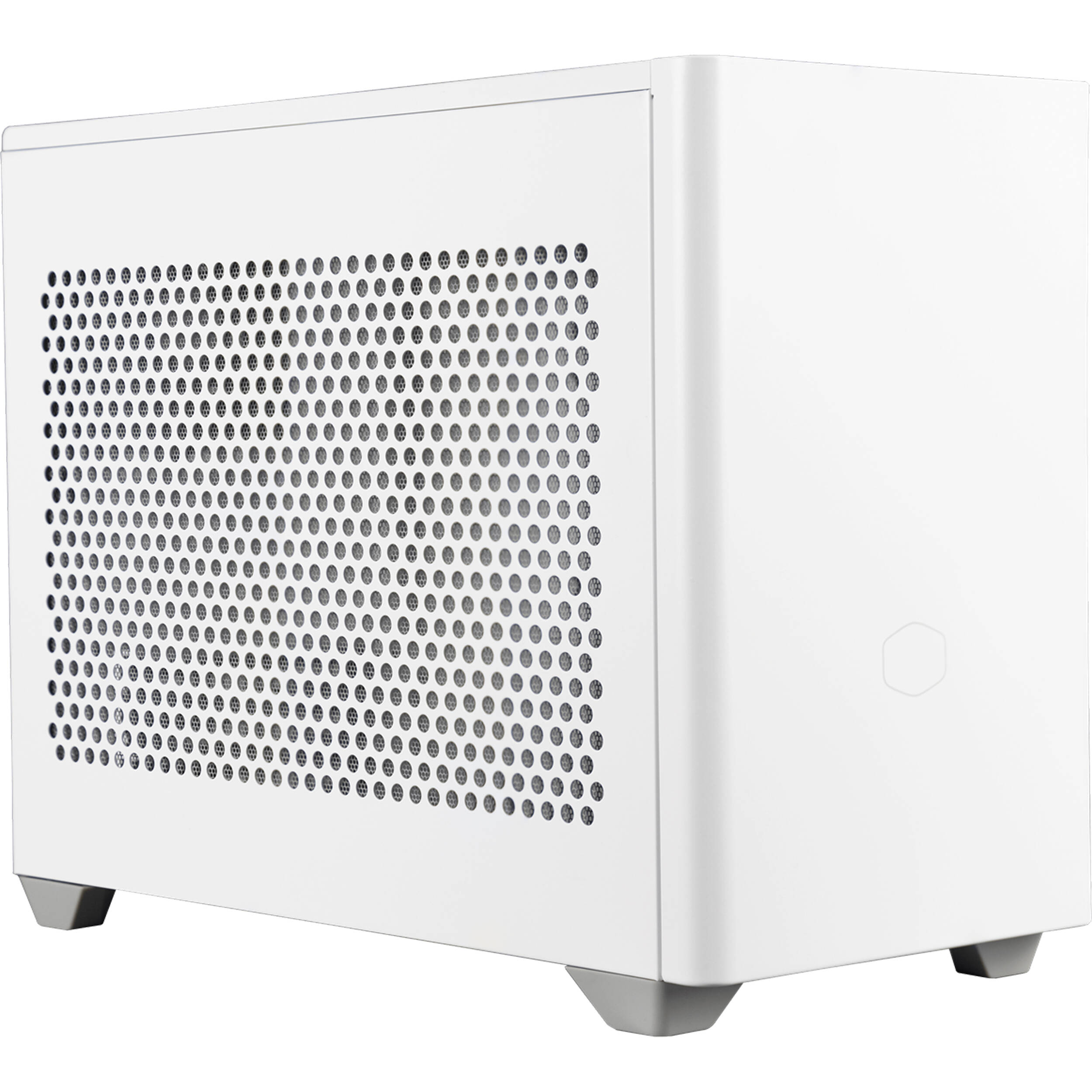 Cooler Master NR200 White SFF compact PC case for Mini-ITX builds — view 3