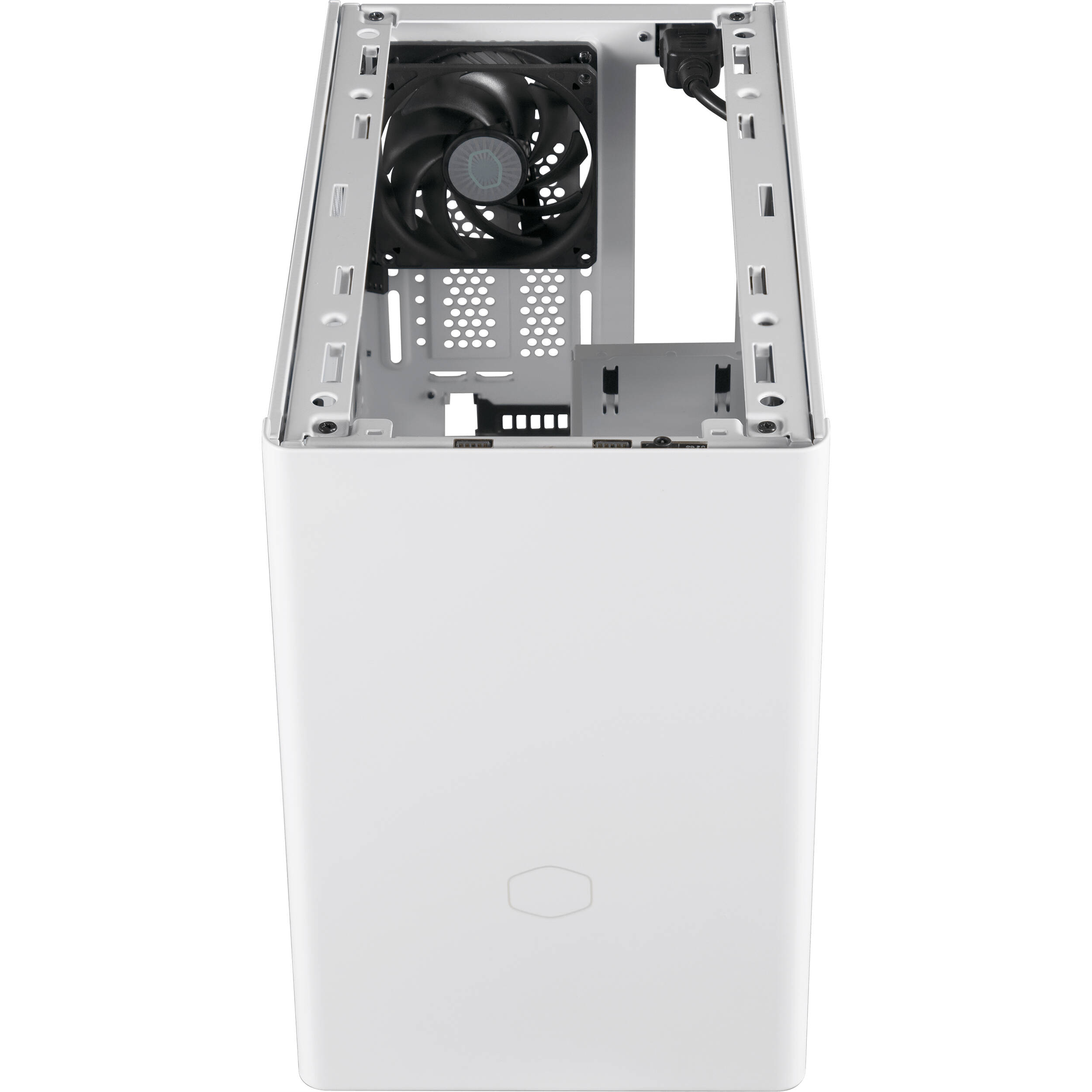 Cooler Master NR200 White SFF compact PC case for Mini-ITX builds — view 4