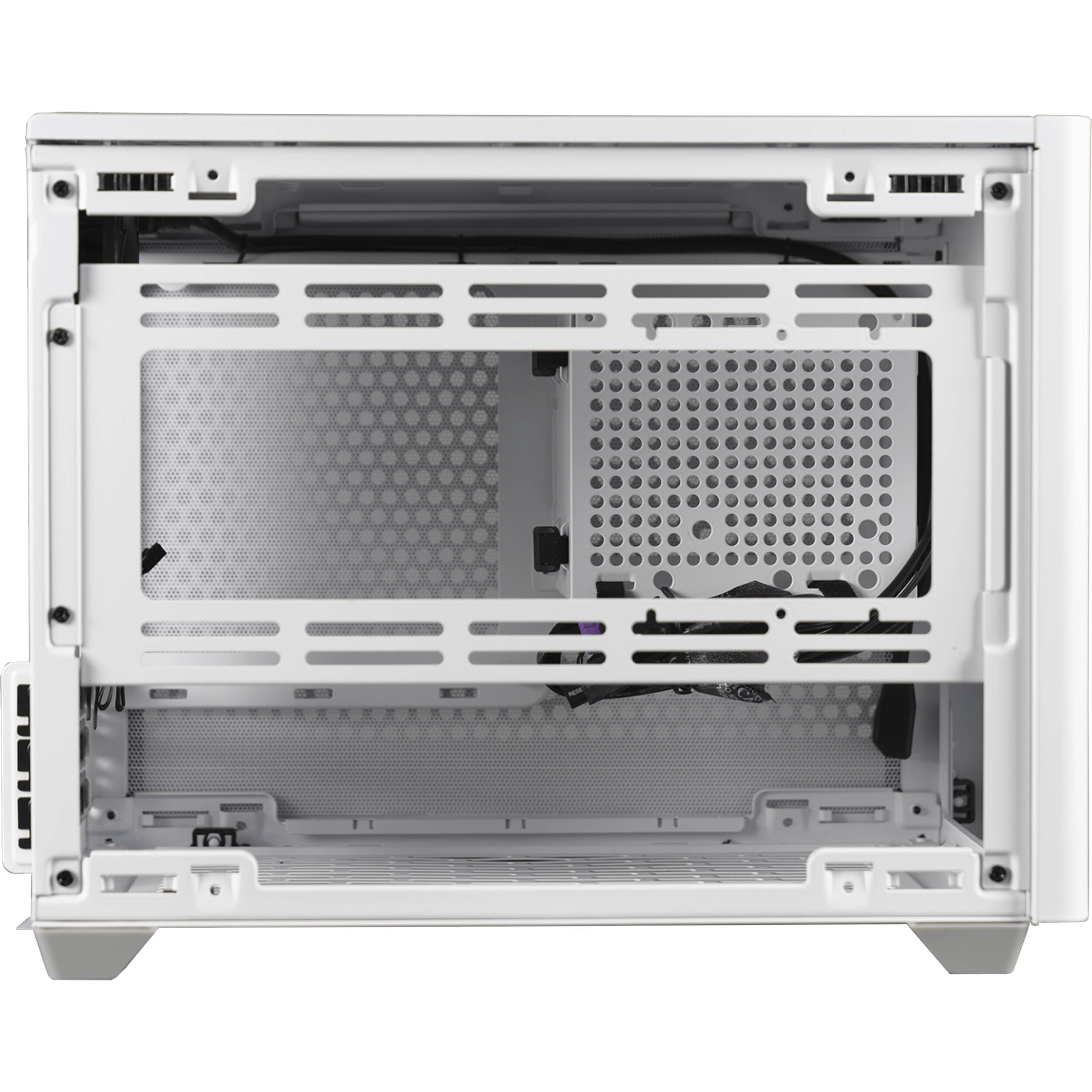 Cooler Master NR200 White SFF compact PC case for Mini-ITX builds — view 5