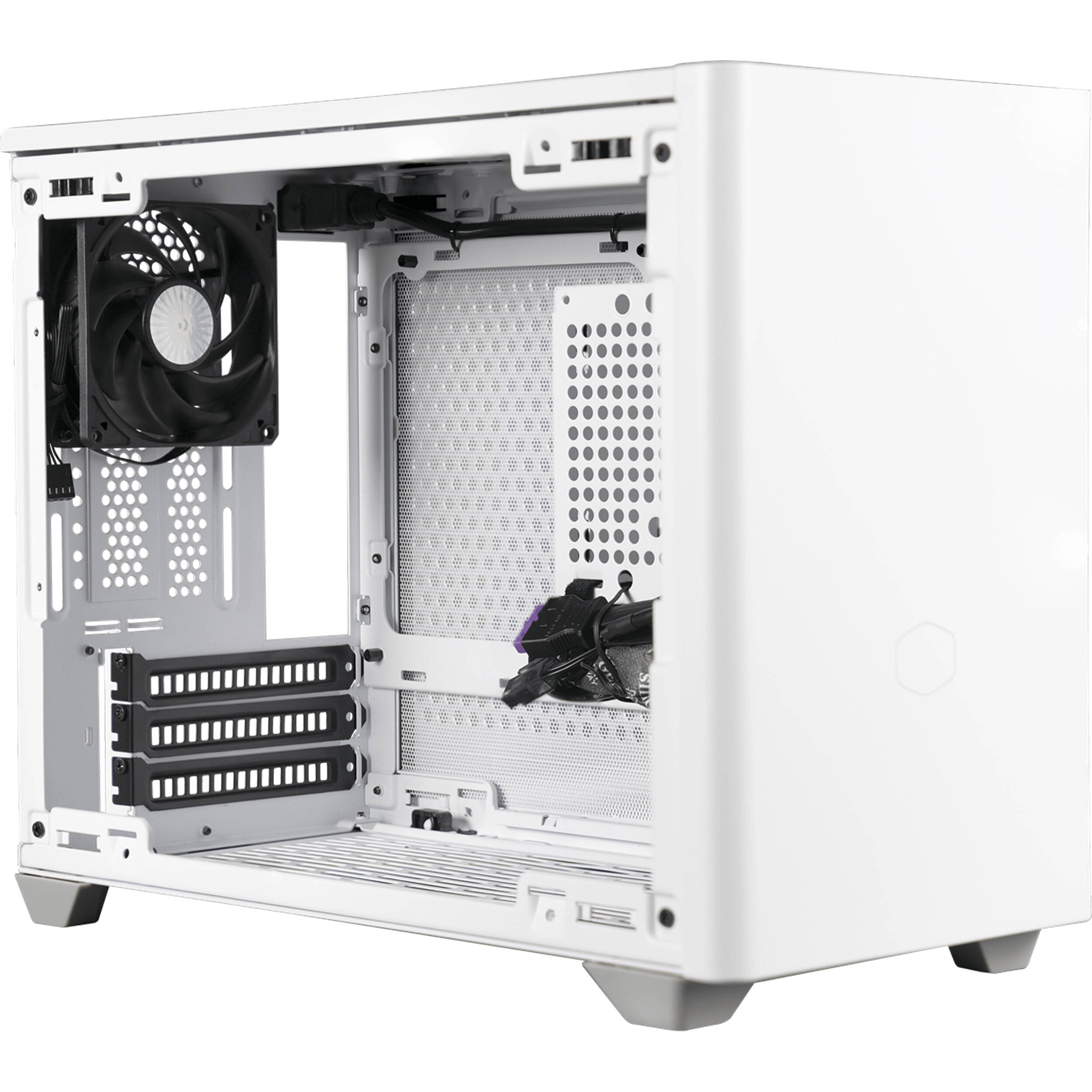 Cooler Master NR200 White SFF compact PC case for Mini-ITX builds — view 6