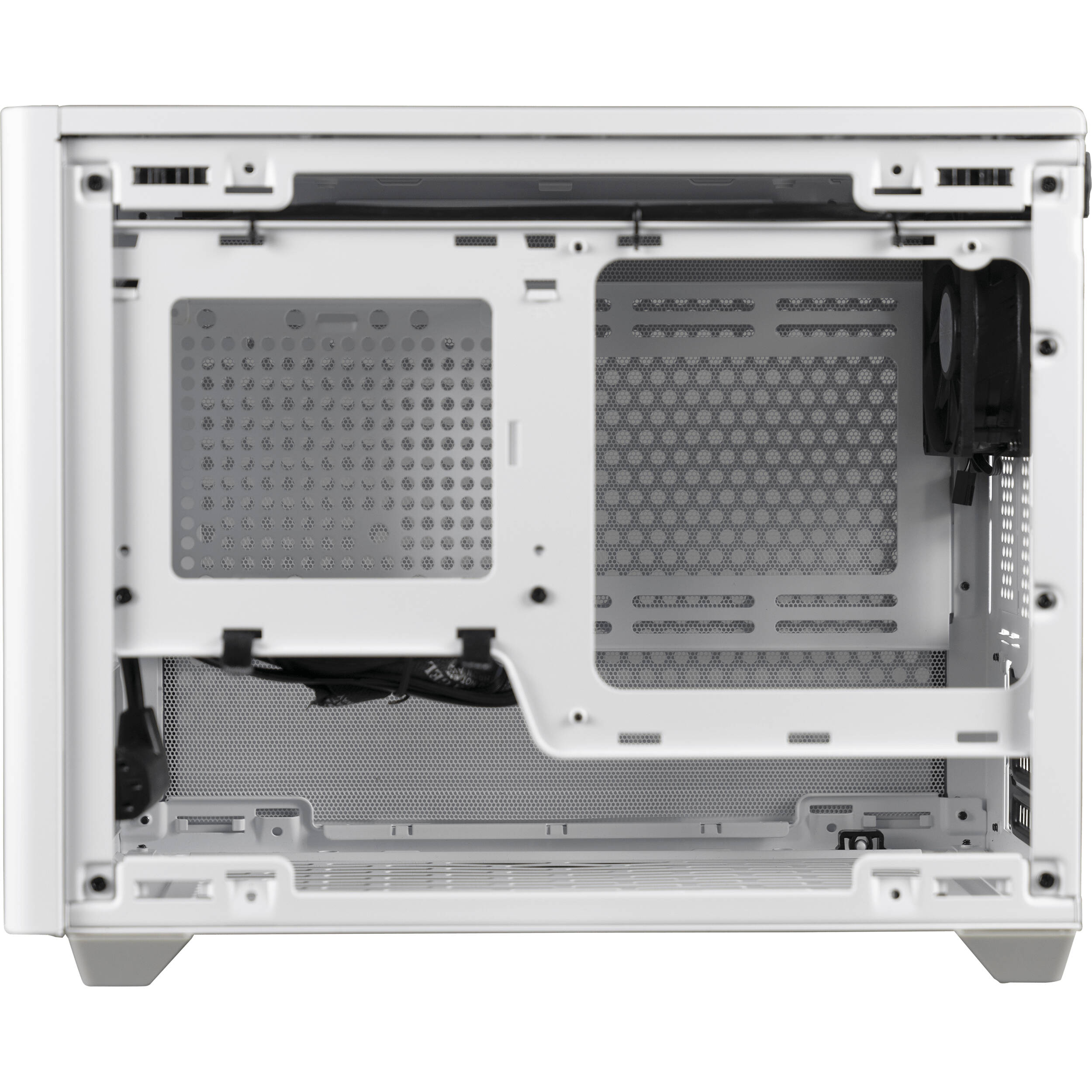 Cooler Master NR200 White SFF compact PC case for Mini-ITX builds — view 8