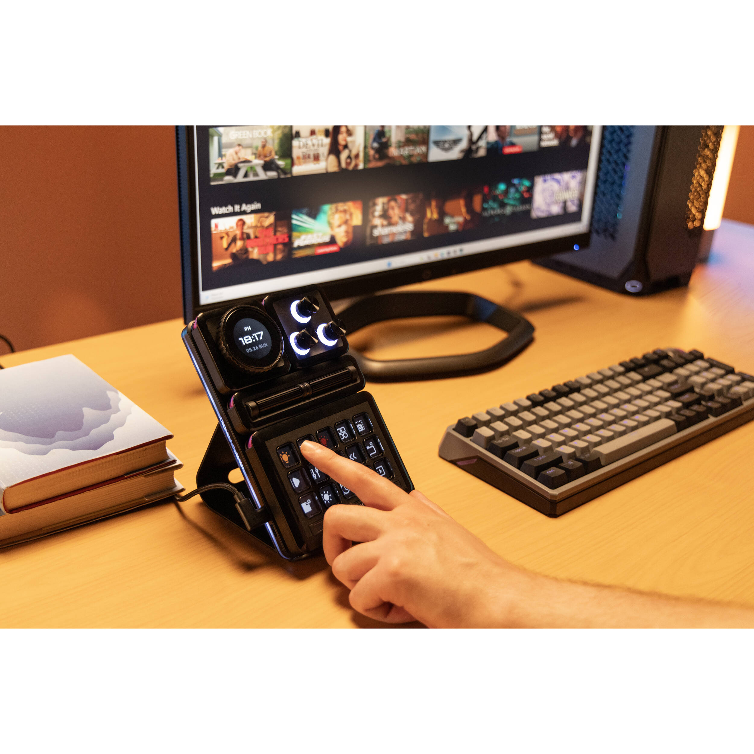 Cooler Master Encoder Dial Module MHDD01AA22 for scene switching, volume control, and creative workflow input — view 6