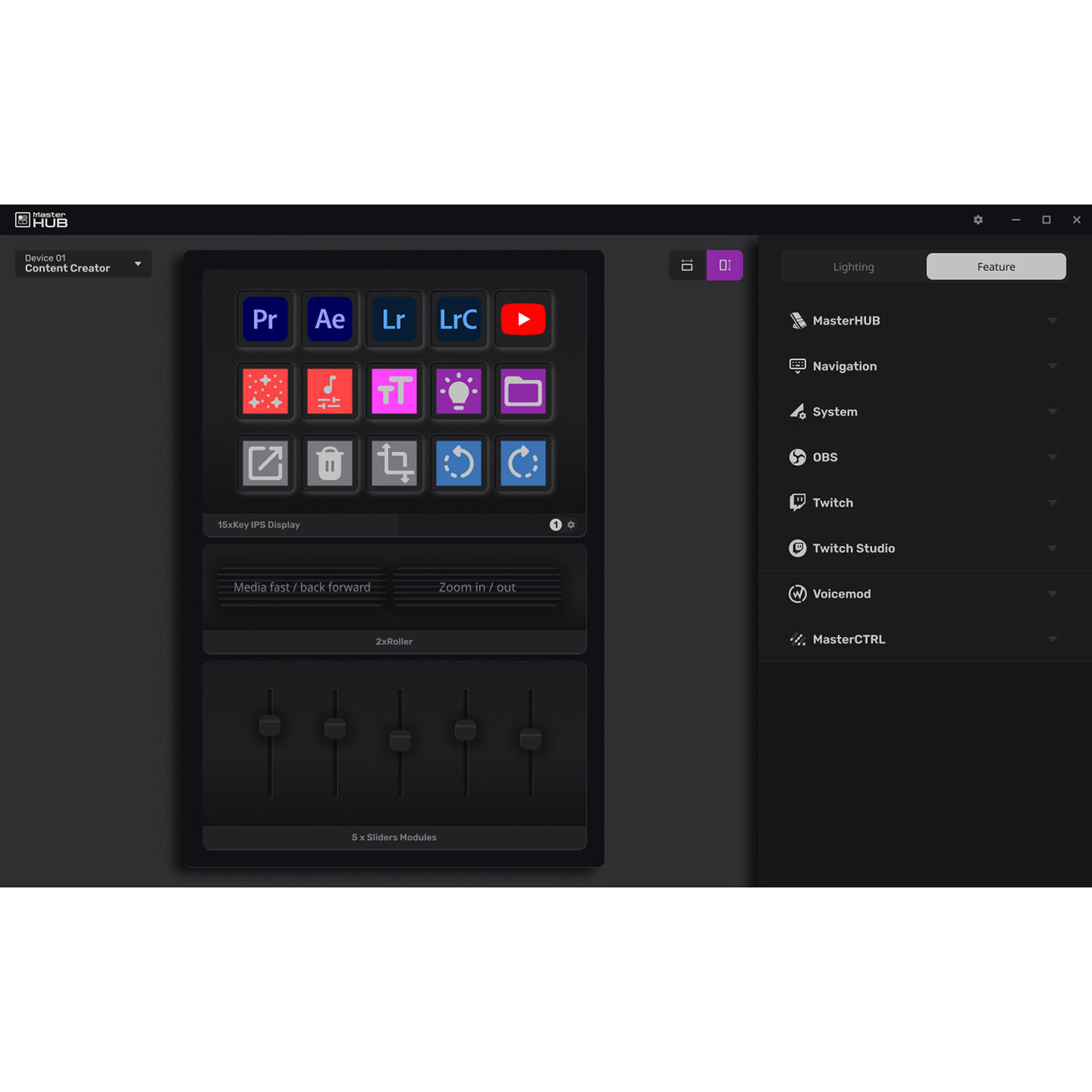 MasterHub Creator Stream Kit — view 17