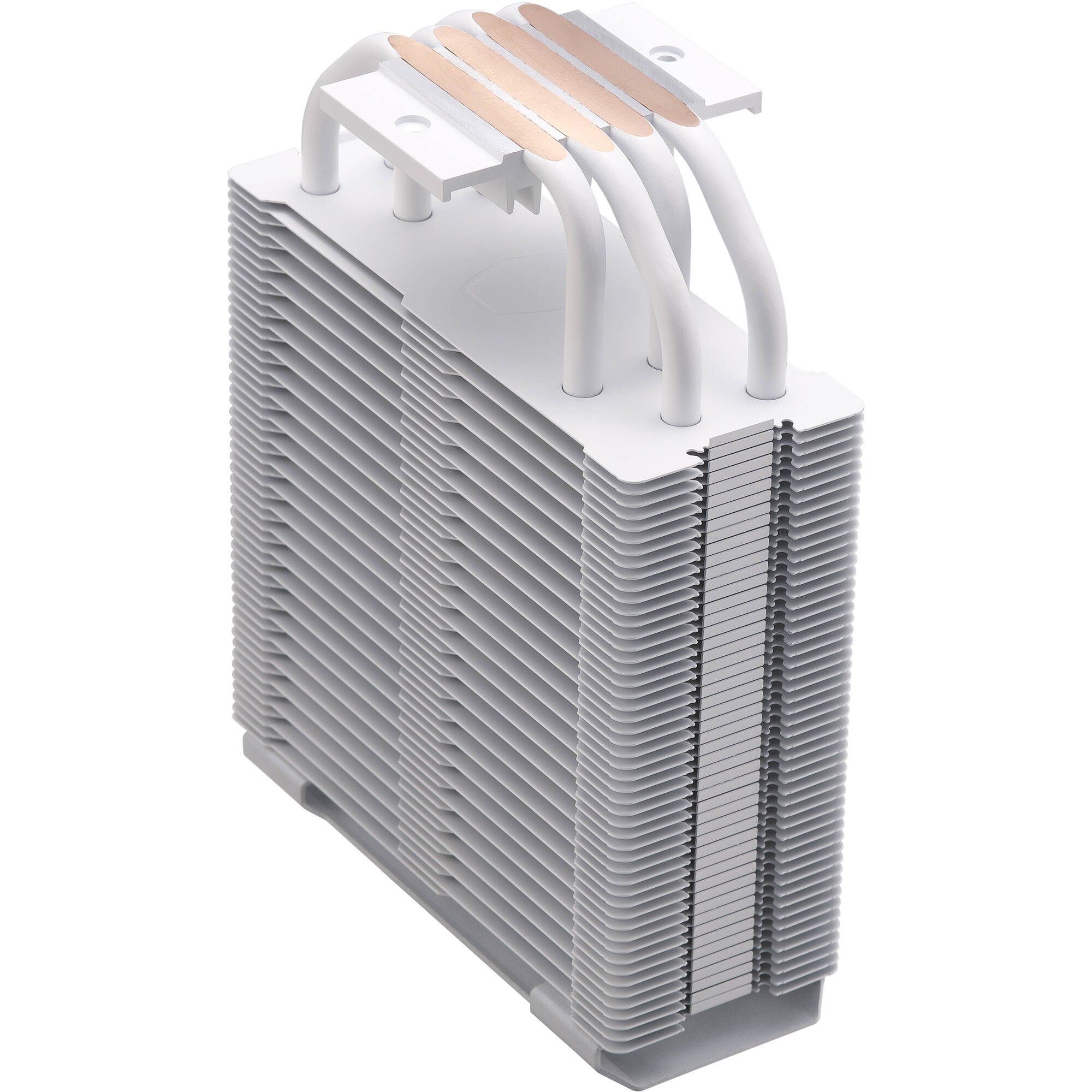 Cooler Master Hyper 212 Halo White tower CPU cooler with white heatsink and ARGB fan — view 9