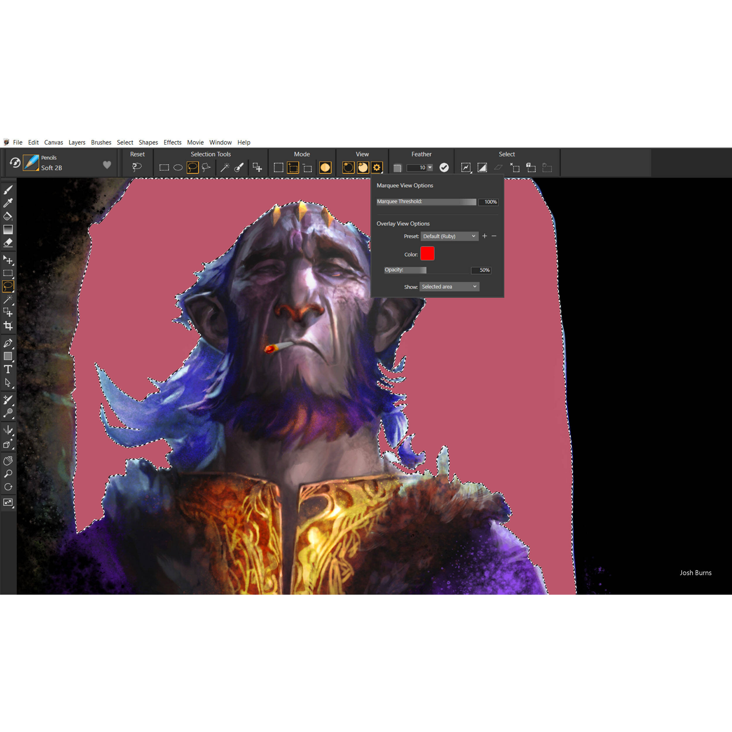 Corel PAINTER 2023 ML UPGRADE digital painting software for professional artists — view 4