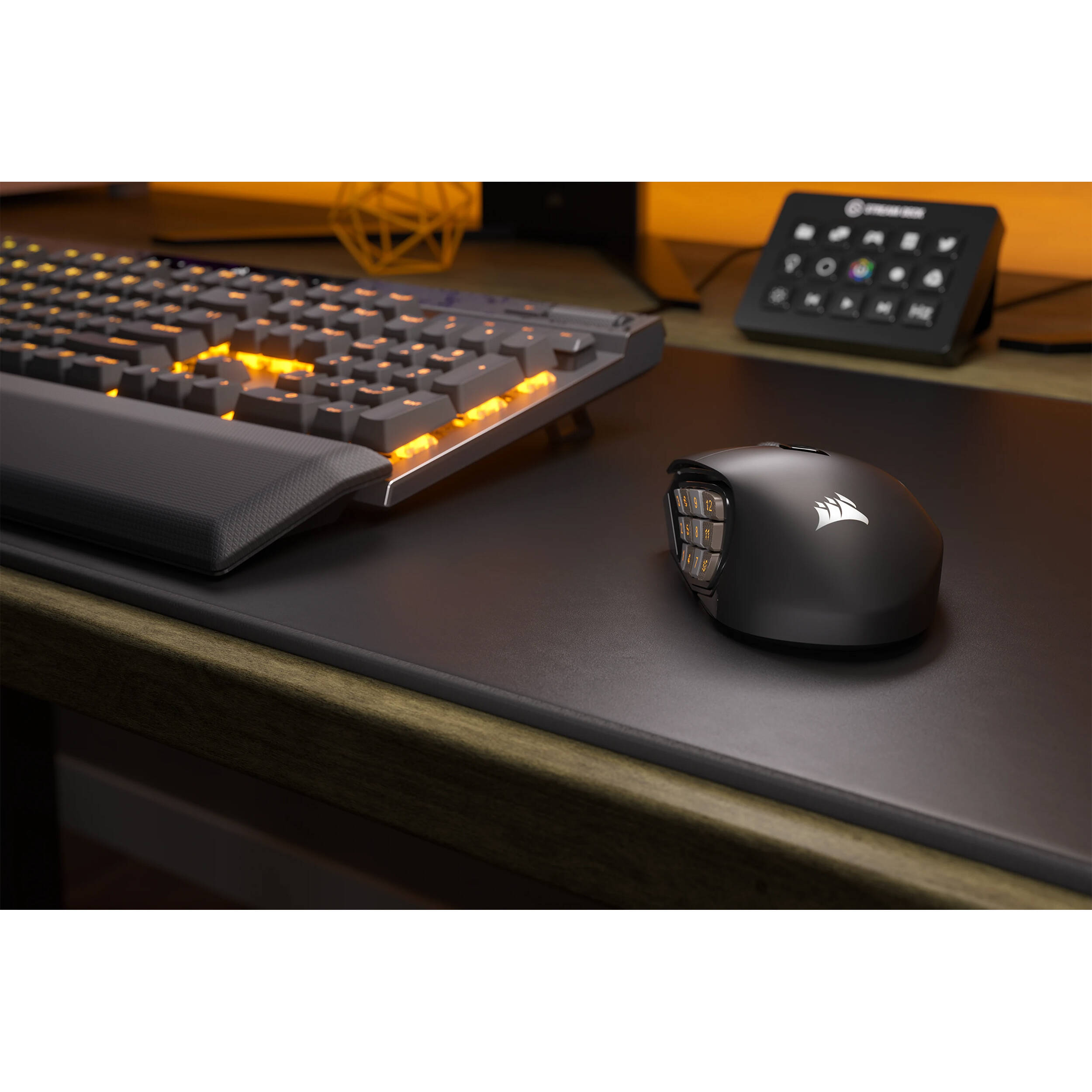 CORSAIR SCIMITAR ELITE WIRELESS GAMING MOUSE, WIRELESS, BACKLIT RGB LED, 26000 D — view 14