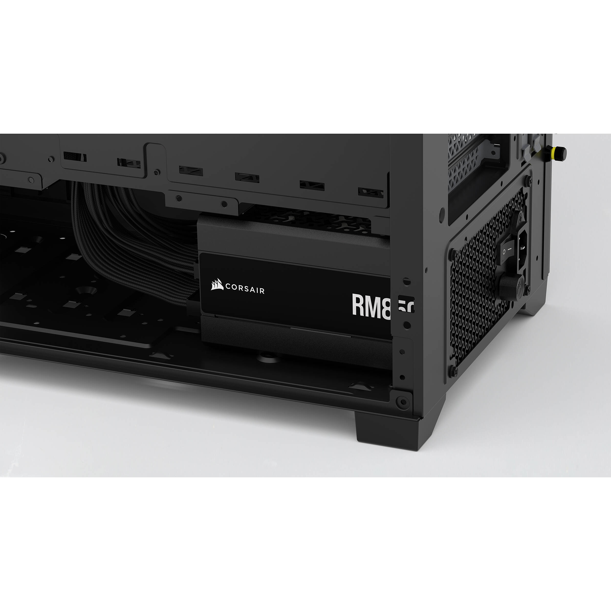 Corsair RM850x 850 W fully modular ATX 3.1 power supply in black — view 14