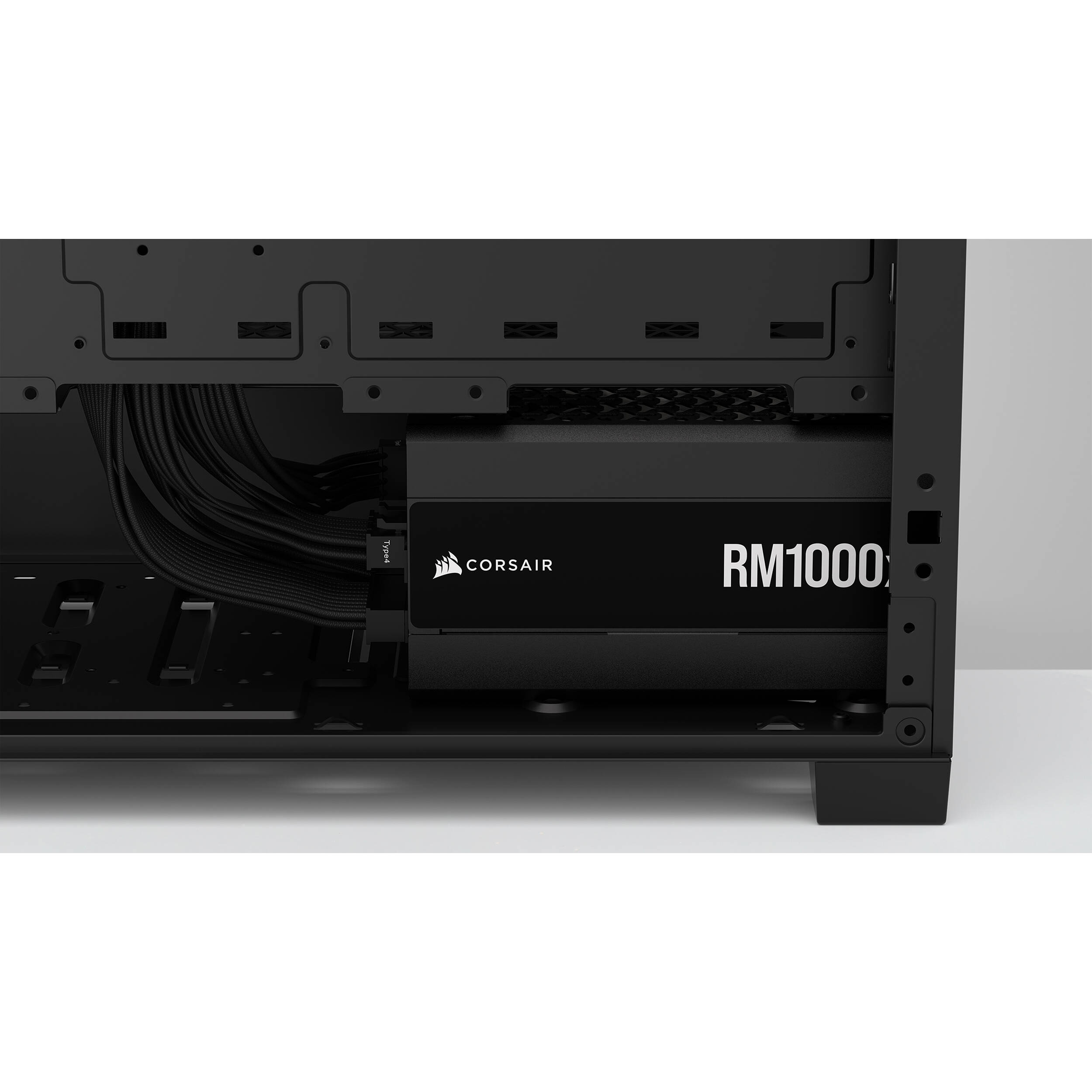 Corsair RM1000x 1,000 W ATX 3.1 fully modular power supply with Cybenetics Gold certification — view 14