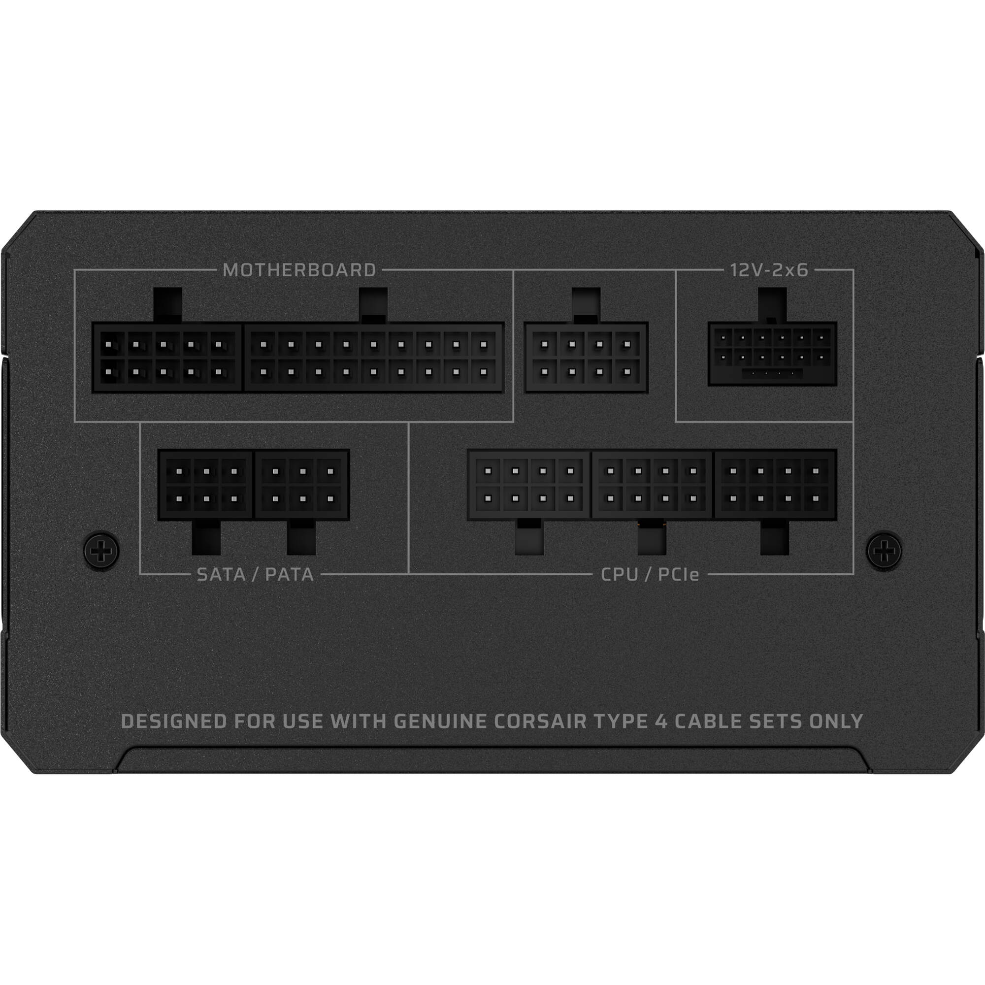 Corsair RM1000e 1,000 W ATX 3.1 PCIe 5.1 fully modular power supply — view 5