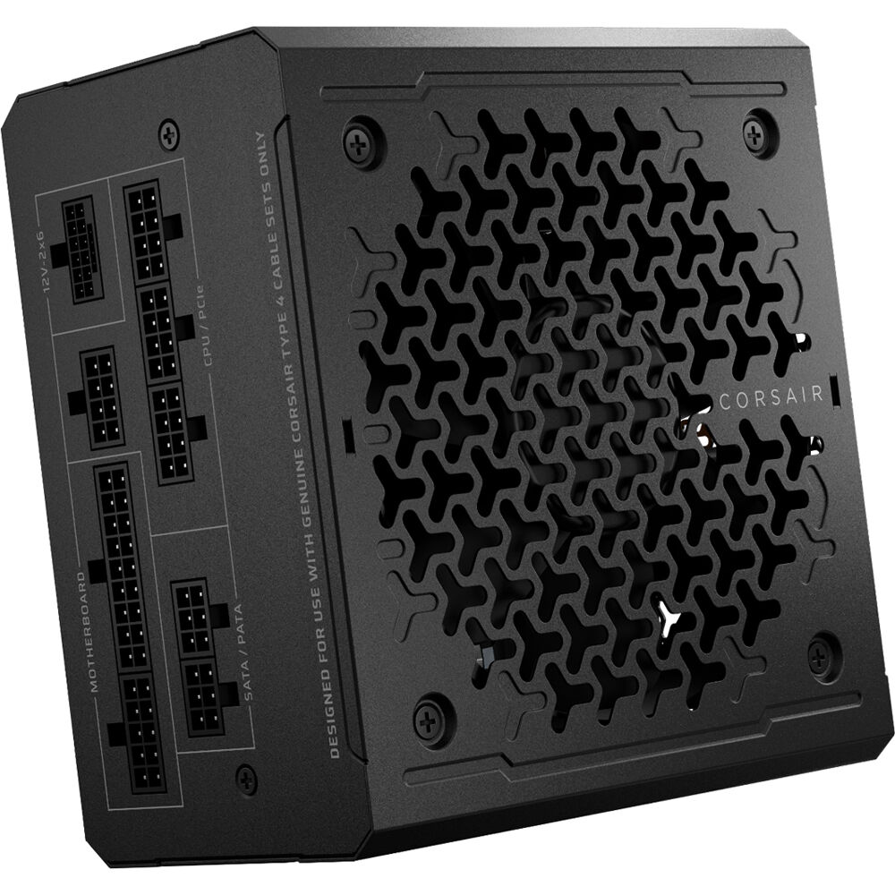 Corsair RM1000e 1,000 W ATX 3.1 PCIe 5.1 fully modular power supply — view 8