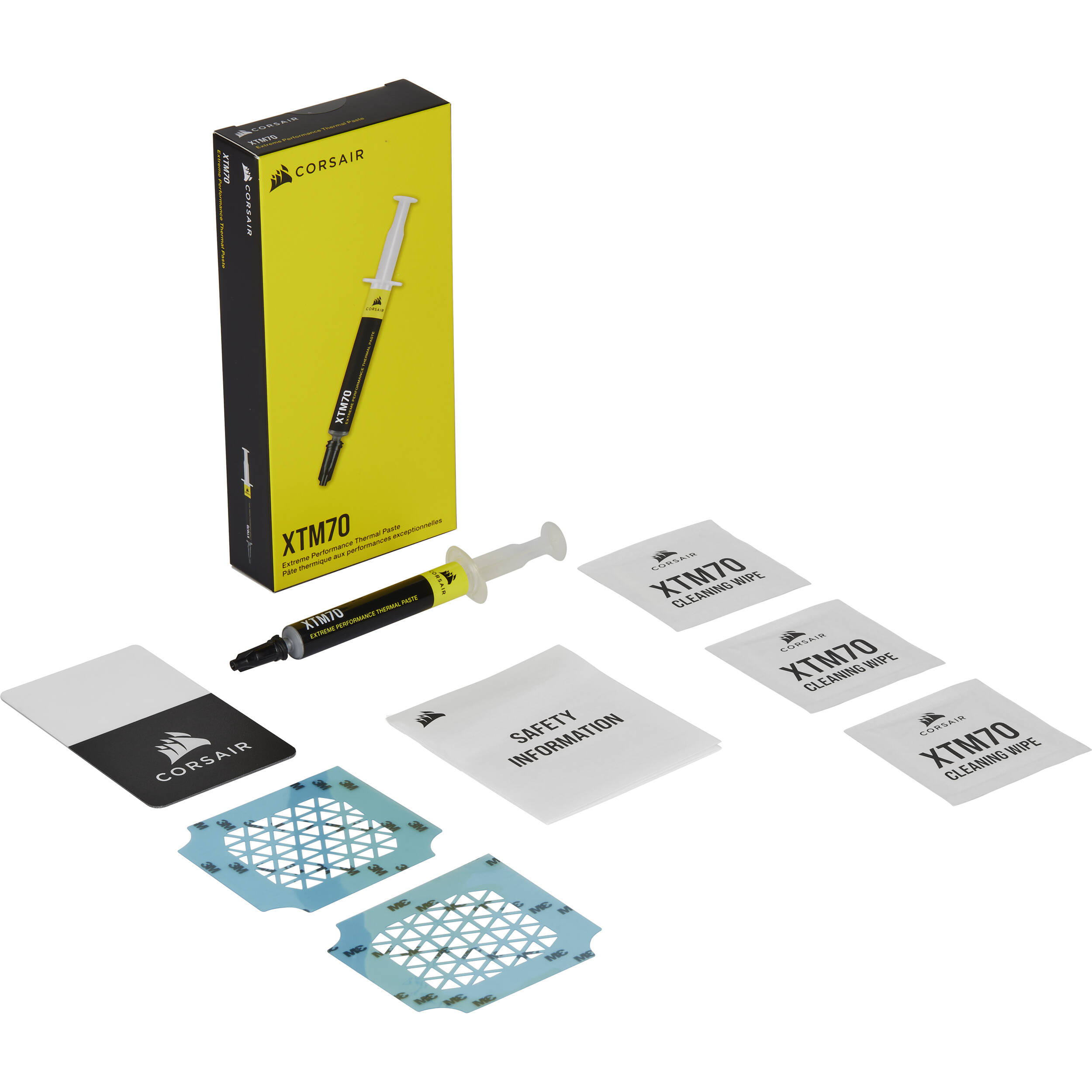 Corsair XTM70 Extreme Performance Thermal Paste Kit 3 g for CPU cooling — view 2