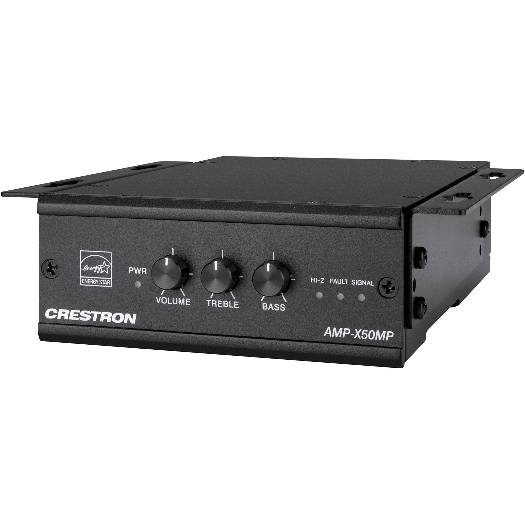 Crestron AMP-X75 75 W Class D single-channel amplifier for pro AV rack installations — view 2