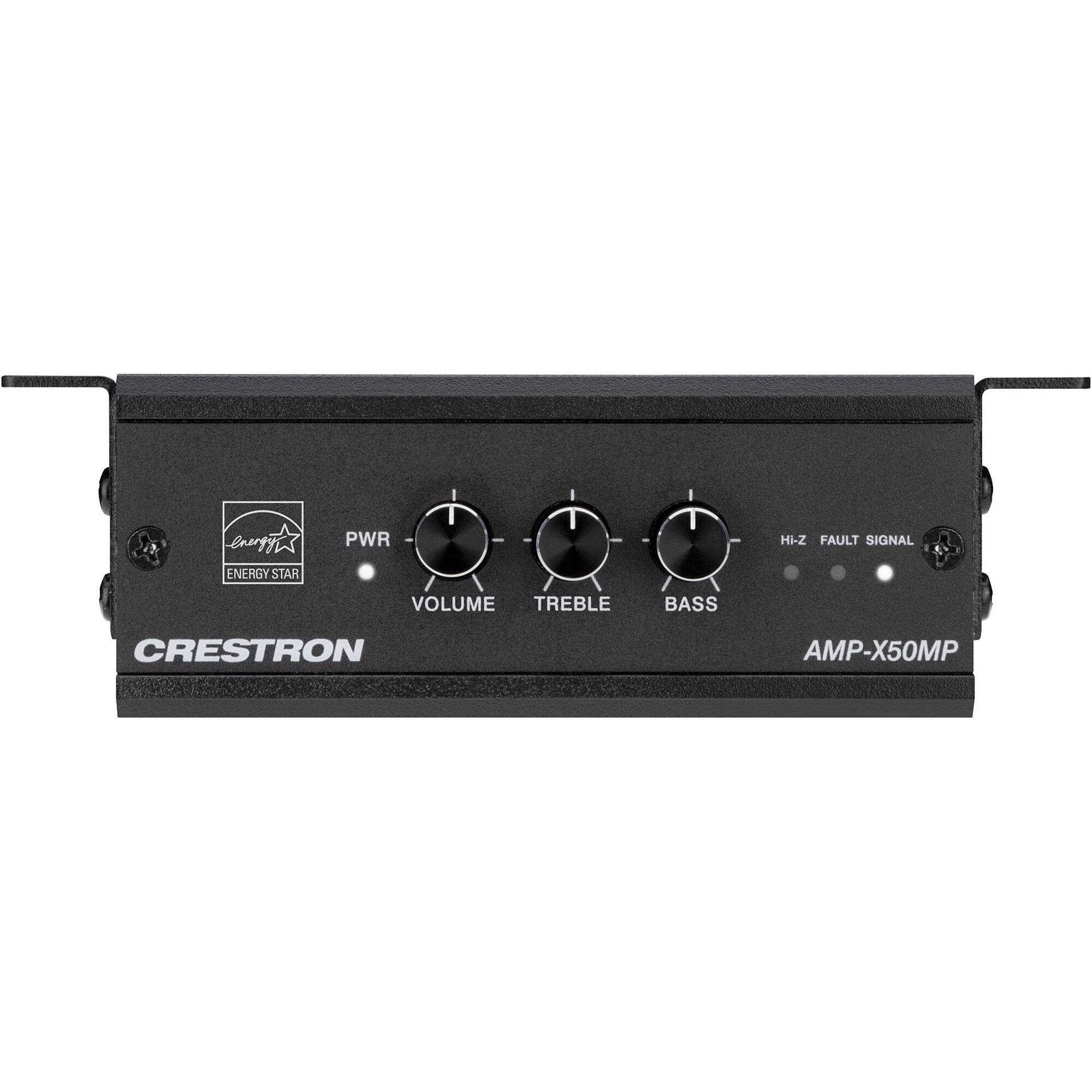 Crestron AMP-X75 75 W Class D single-channel amplifier for pro AV rack installations — view 3