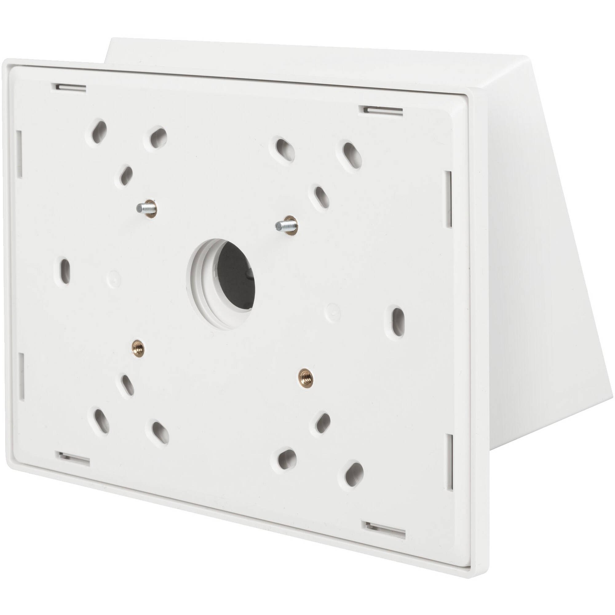 Crestron angled multisurface mount kit for TSW-770 and TSW-1070 series in white smooth finish — view 2