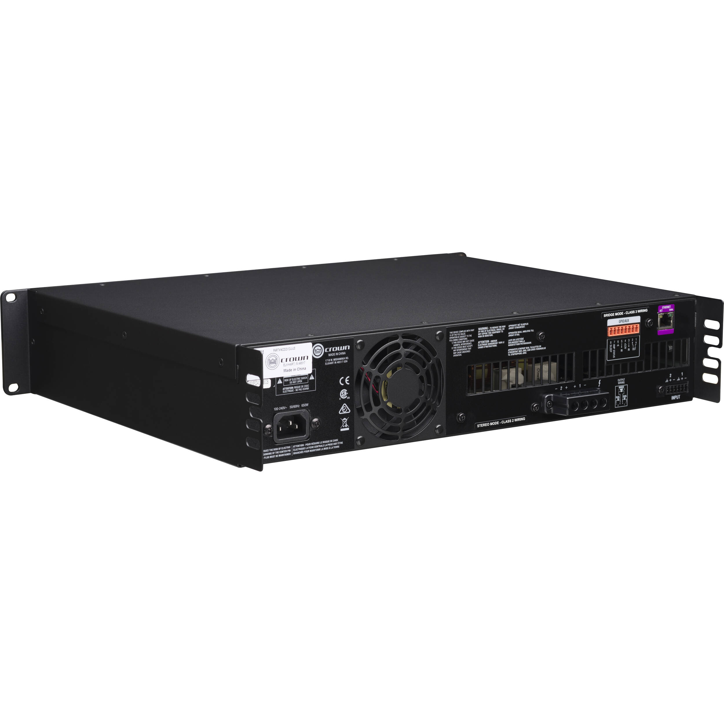 CROWN 2x1200 Power Amplifier — view 5