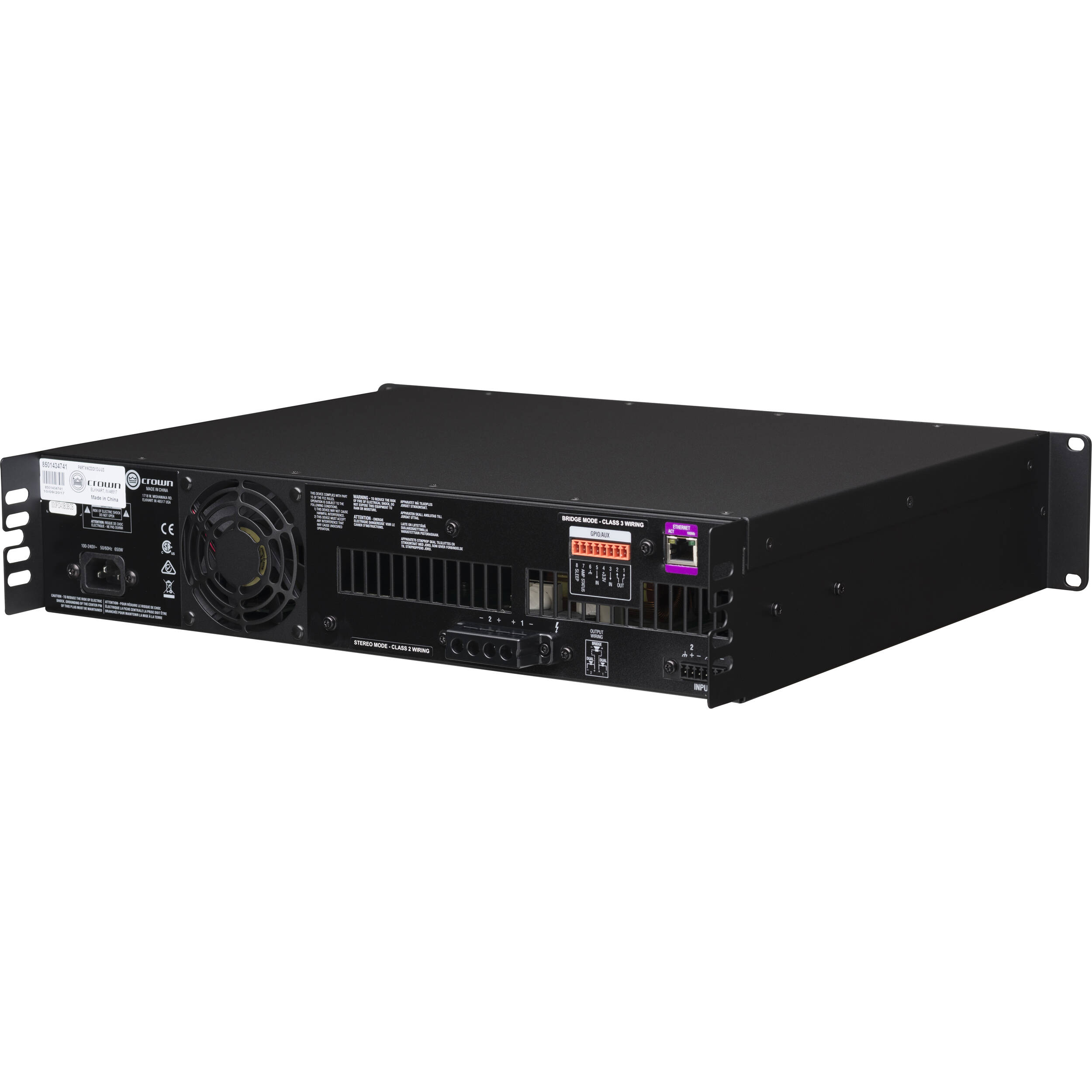 CROWN 2x1200 Power Amplifier — view 8
