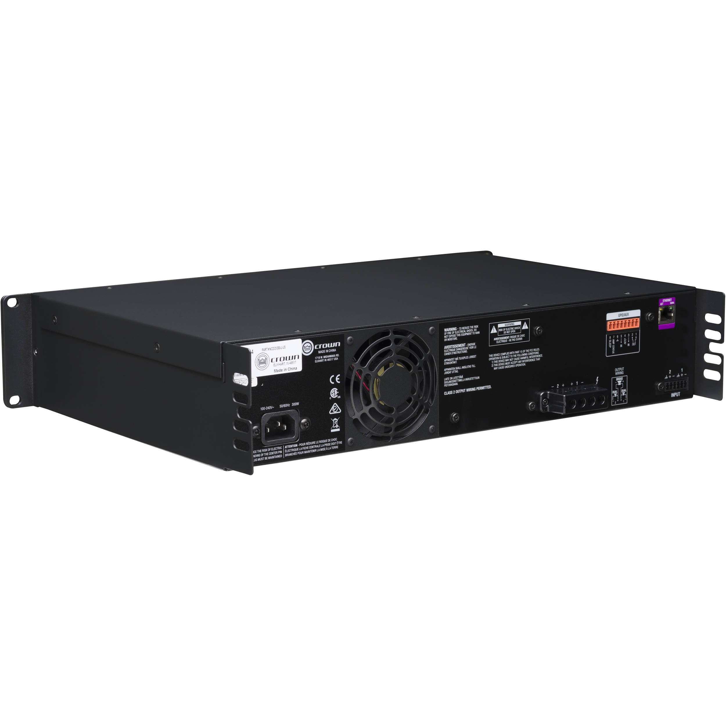 CROWN 2x300W Power Amplifier — view 5