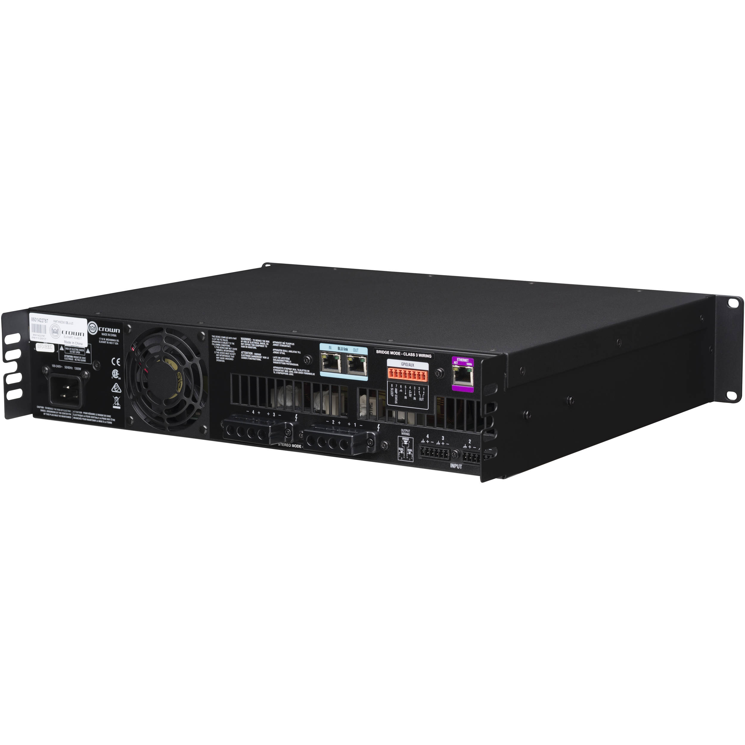 CROWN 4x1200 Power Amp — view 8