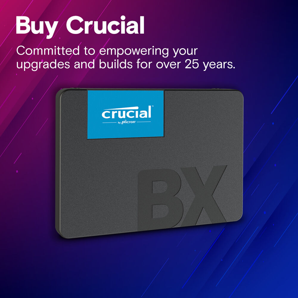 MICRON - SOURCING CRUCIAL 1TB BX500 SATA III 2.5 INTERNAL SSD — view 5