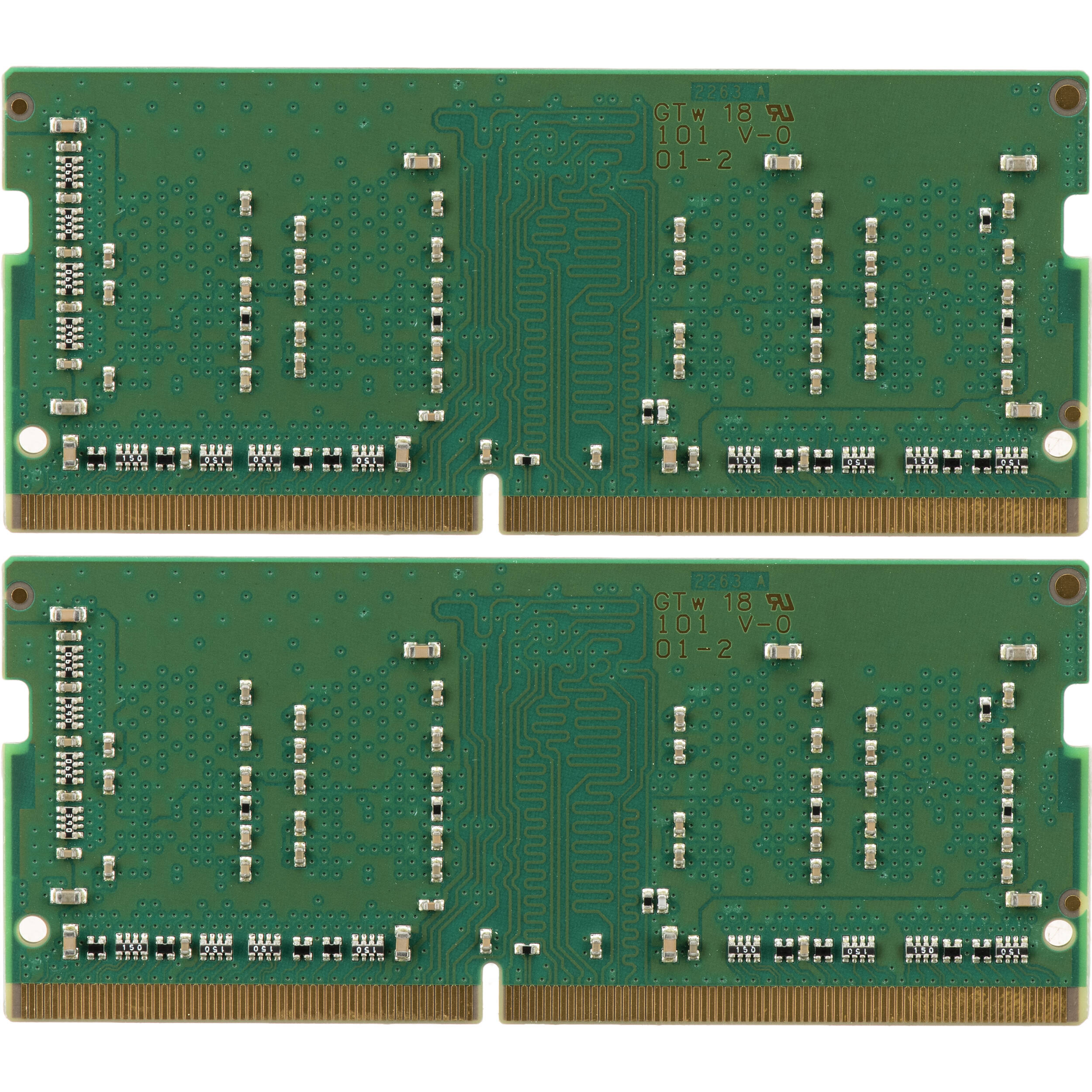Crucial 16 GB kit 2 x 8 GB DDR4-2400 ECC 260-pin SODIMM memory module for Dell servers and workstations — view 2