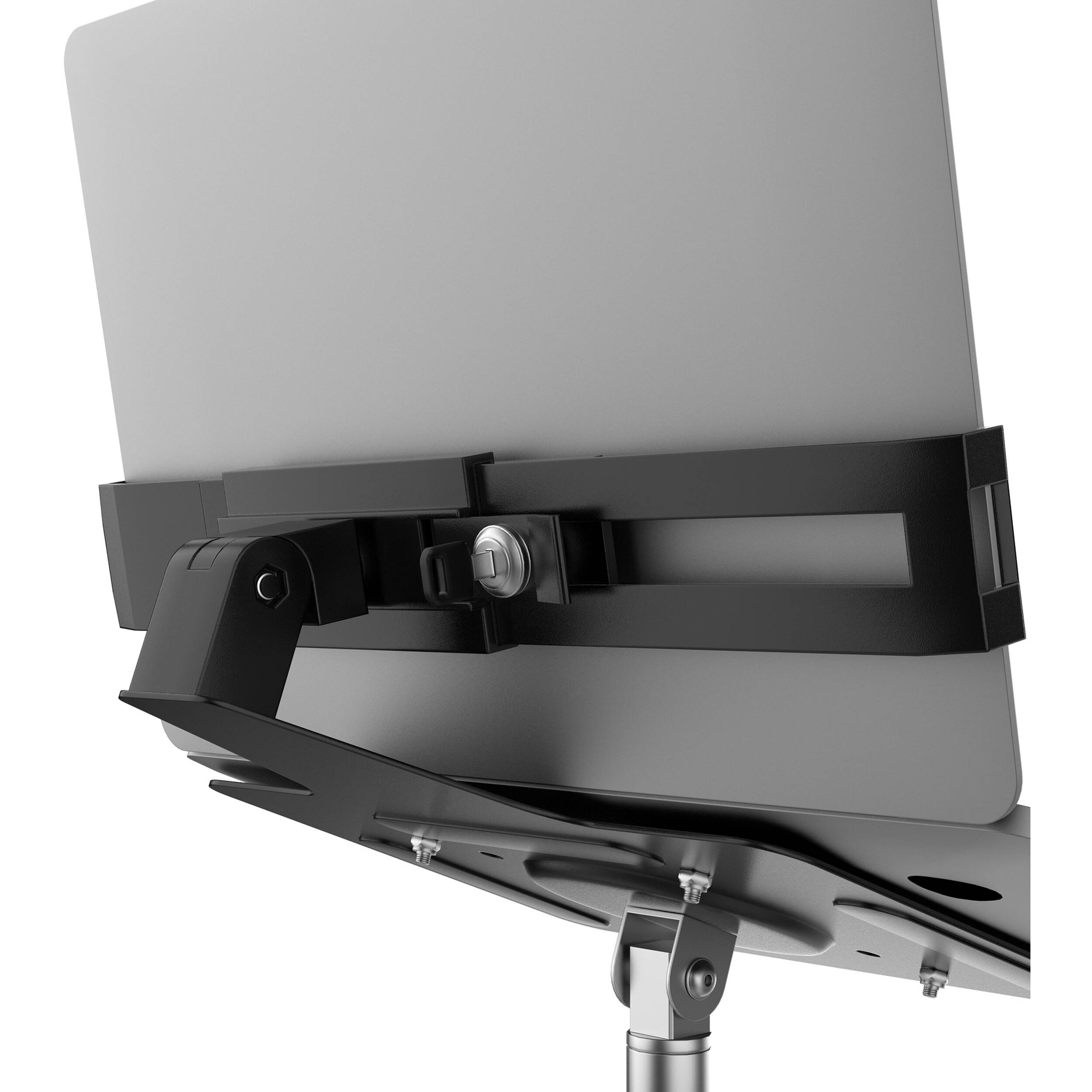 CTA Digital rolling floor stand with holder for mobile display placement — view 7