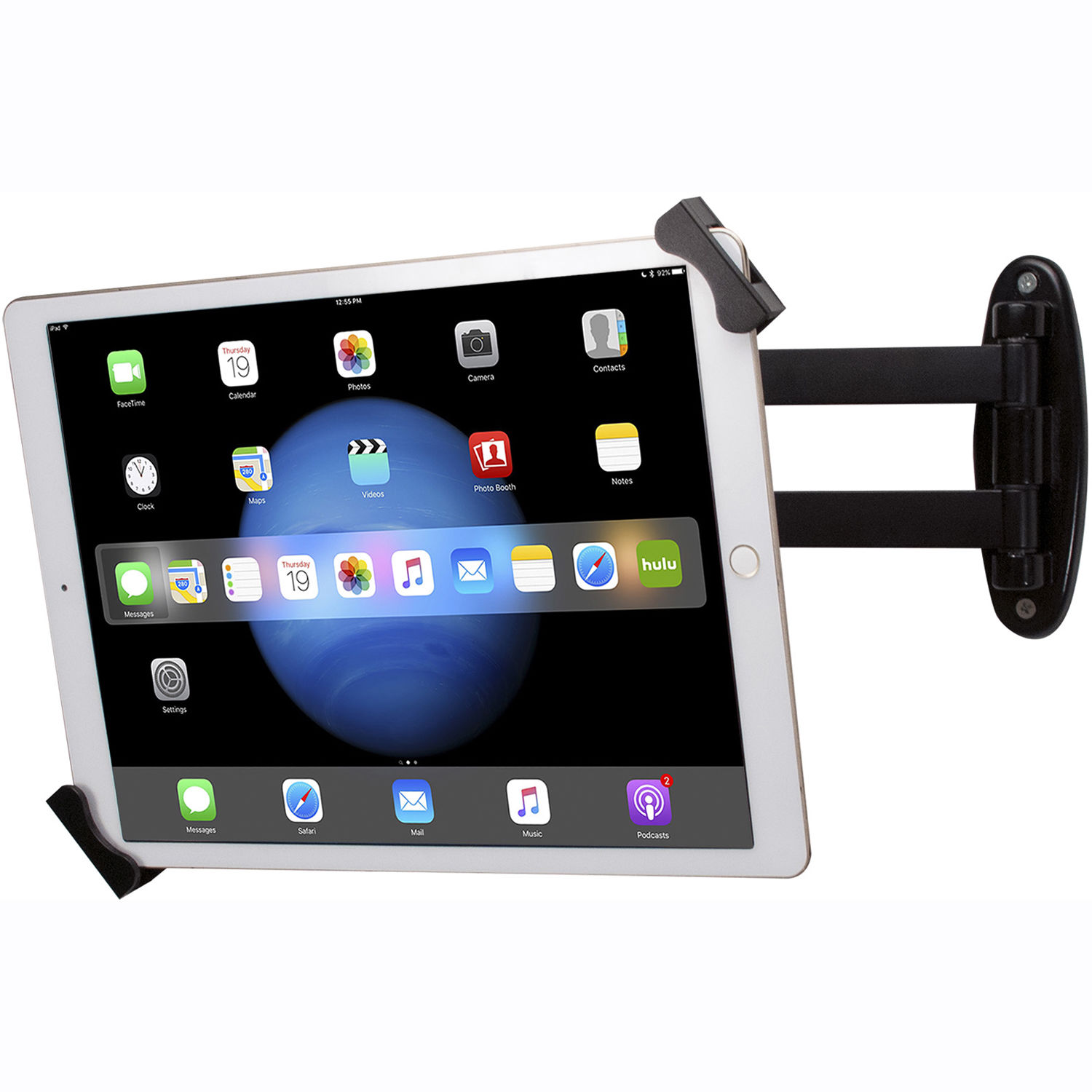 CTA Digital PAD-ASWM articulating security wall mount for 7- to 14-inch tablets — view 6