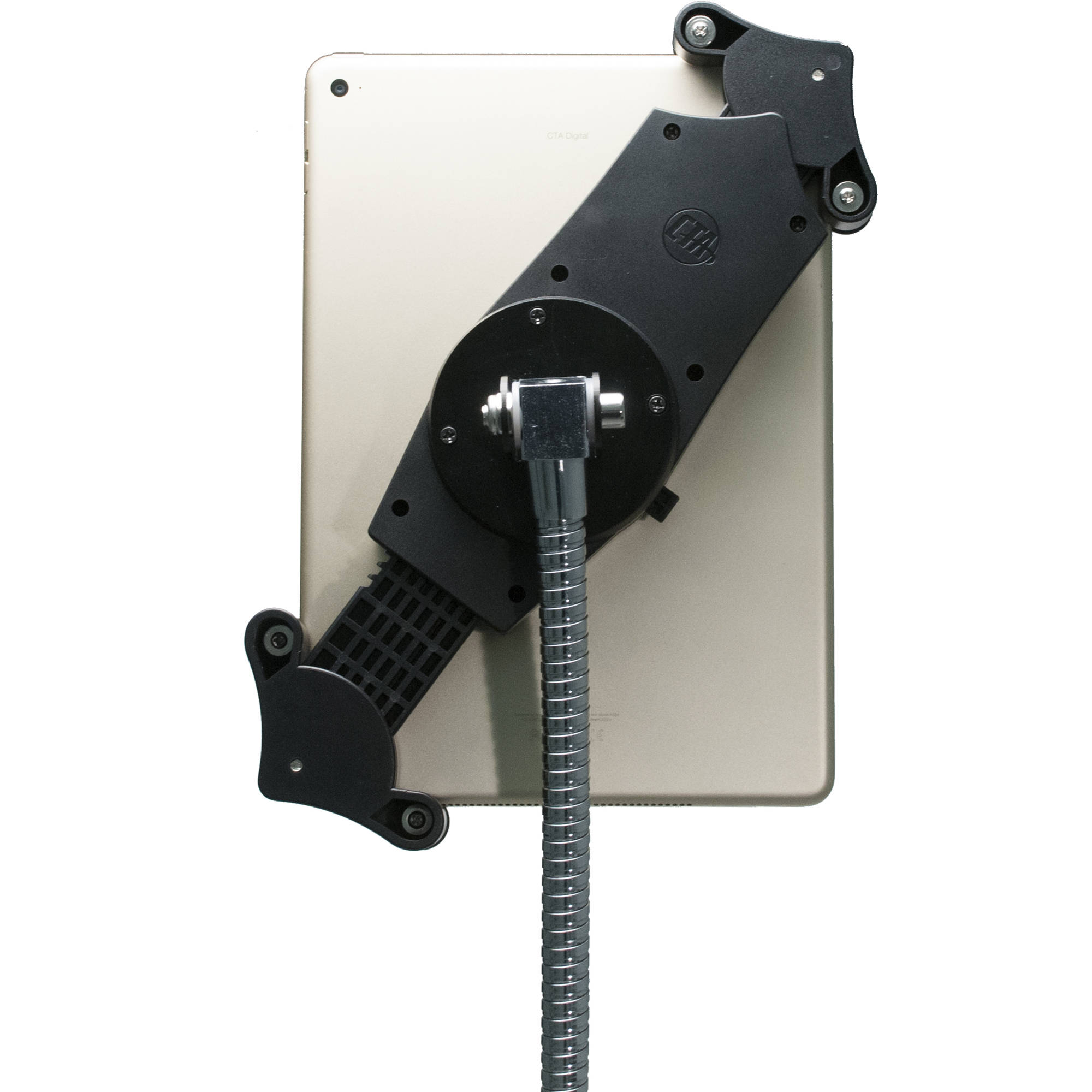 CTA Digital compact gooseneck floor stand for 7-13 inch tablet with adjustable height — view 5