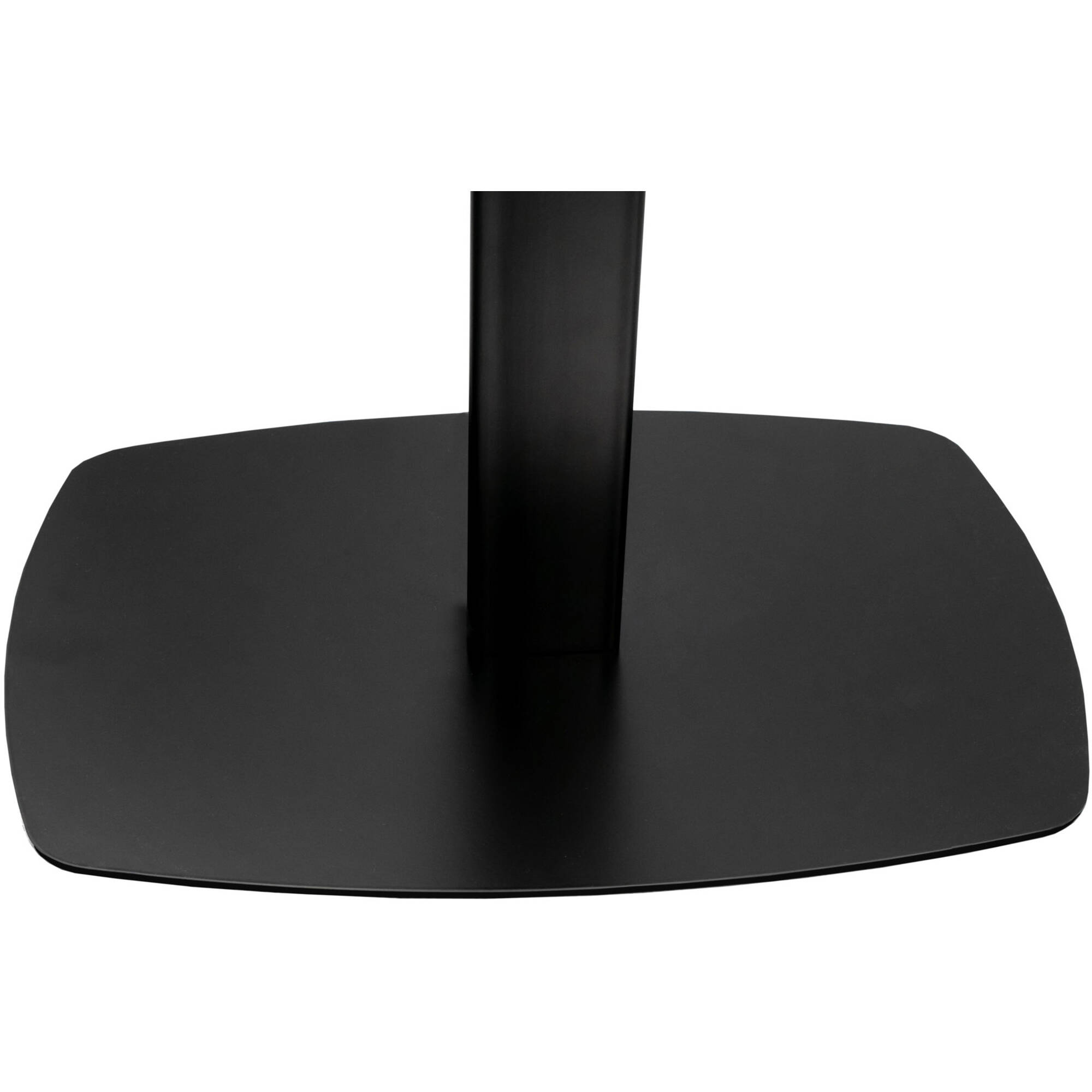 Black CTA Digital thin profile floor stand with VESA plate and base for display mounting — view 11