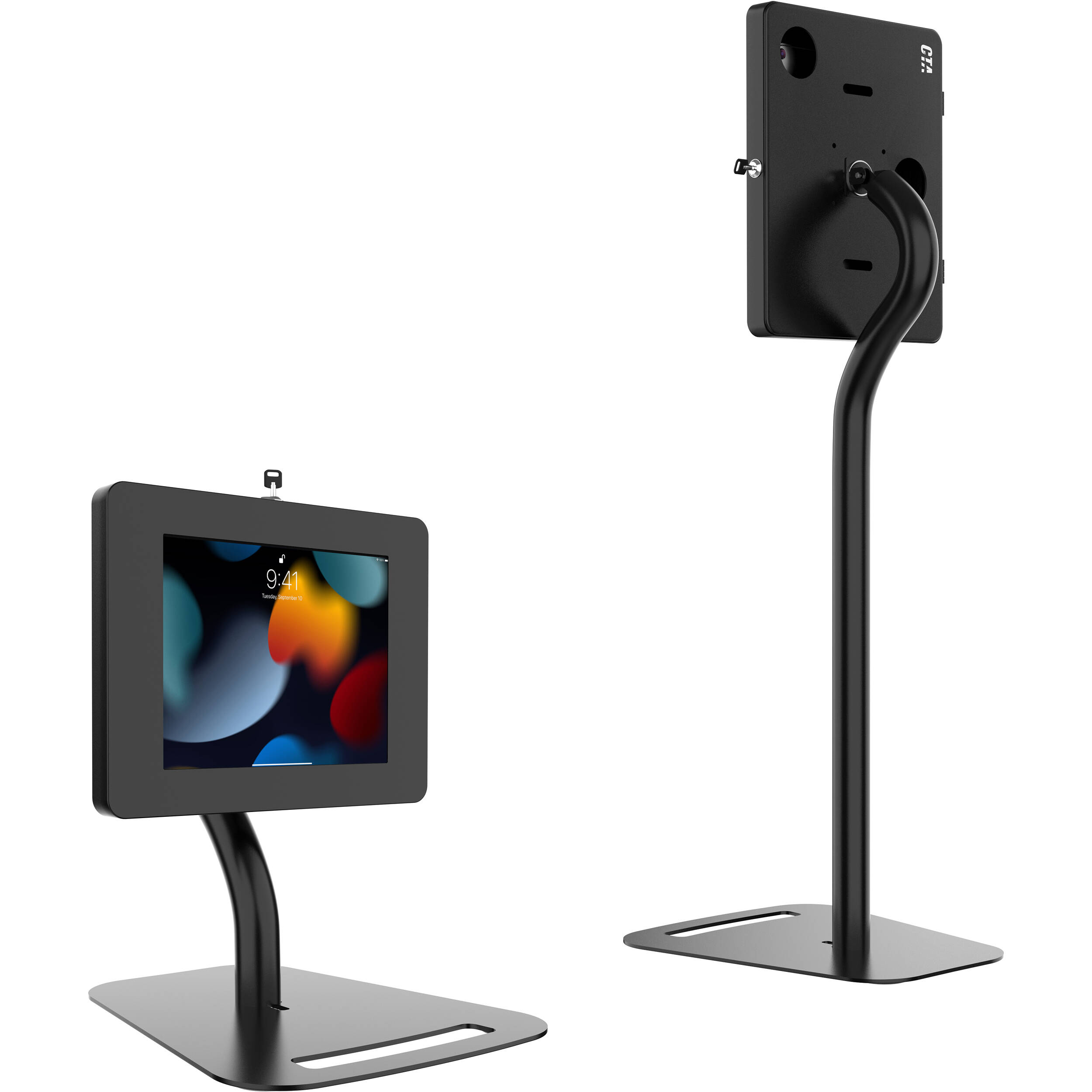 Premium Height-Adjustable Floor-to-Desk