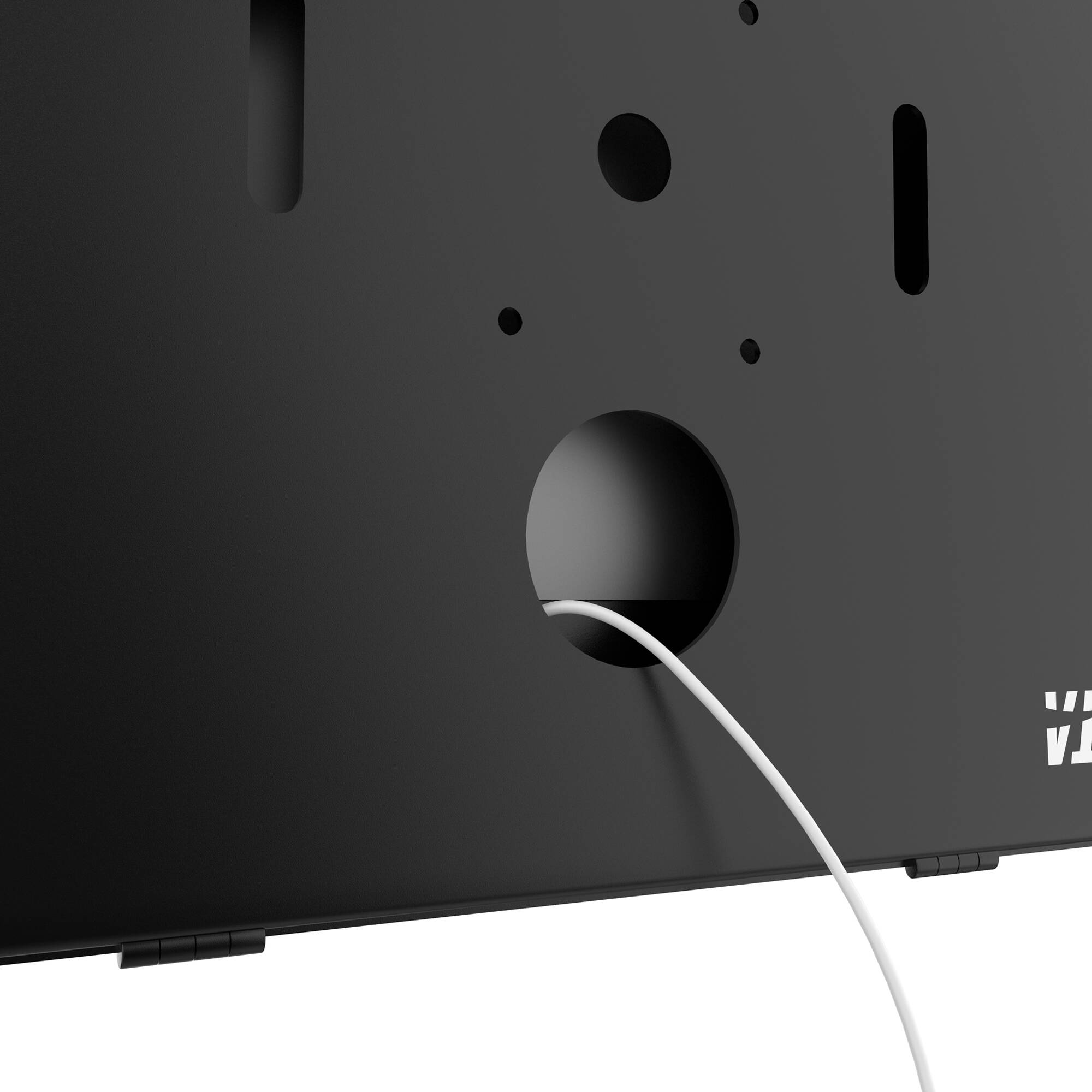CTA Digital premium large locking wall mount in black for iPad Pro 12.9 and Surface Pro — view 13